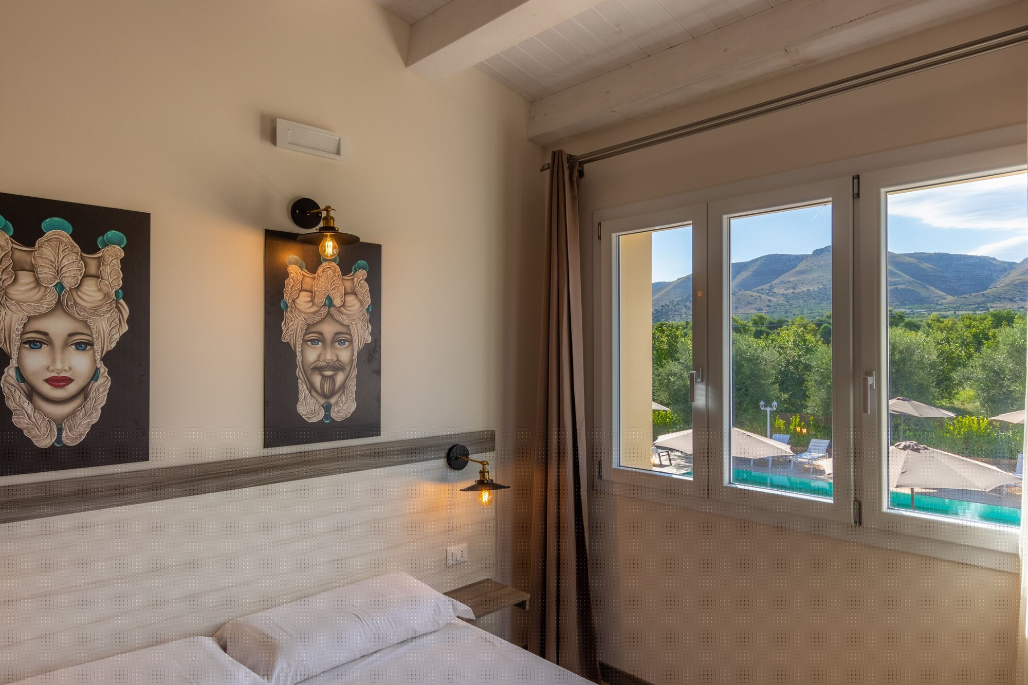 غرفة كومفورت بسرير مزدوج وسرير فردي، Tramonto Ibleo Resort 8/10