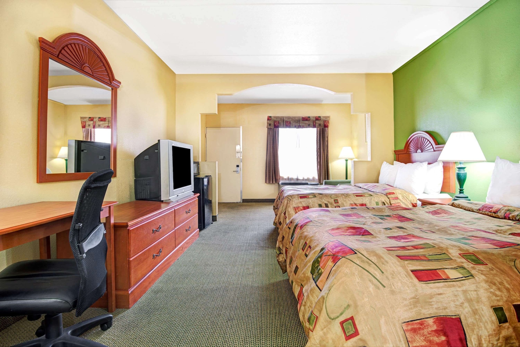 جناح استوديو بسريرين كوين، Super 8 by Wyndham Nashville Near Downtown / I-40 3/4