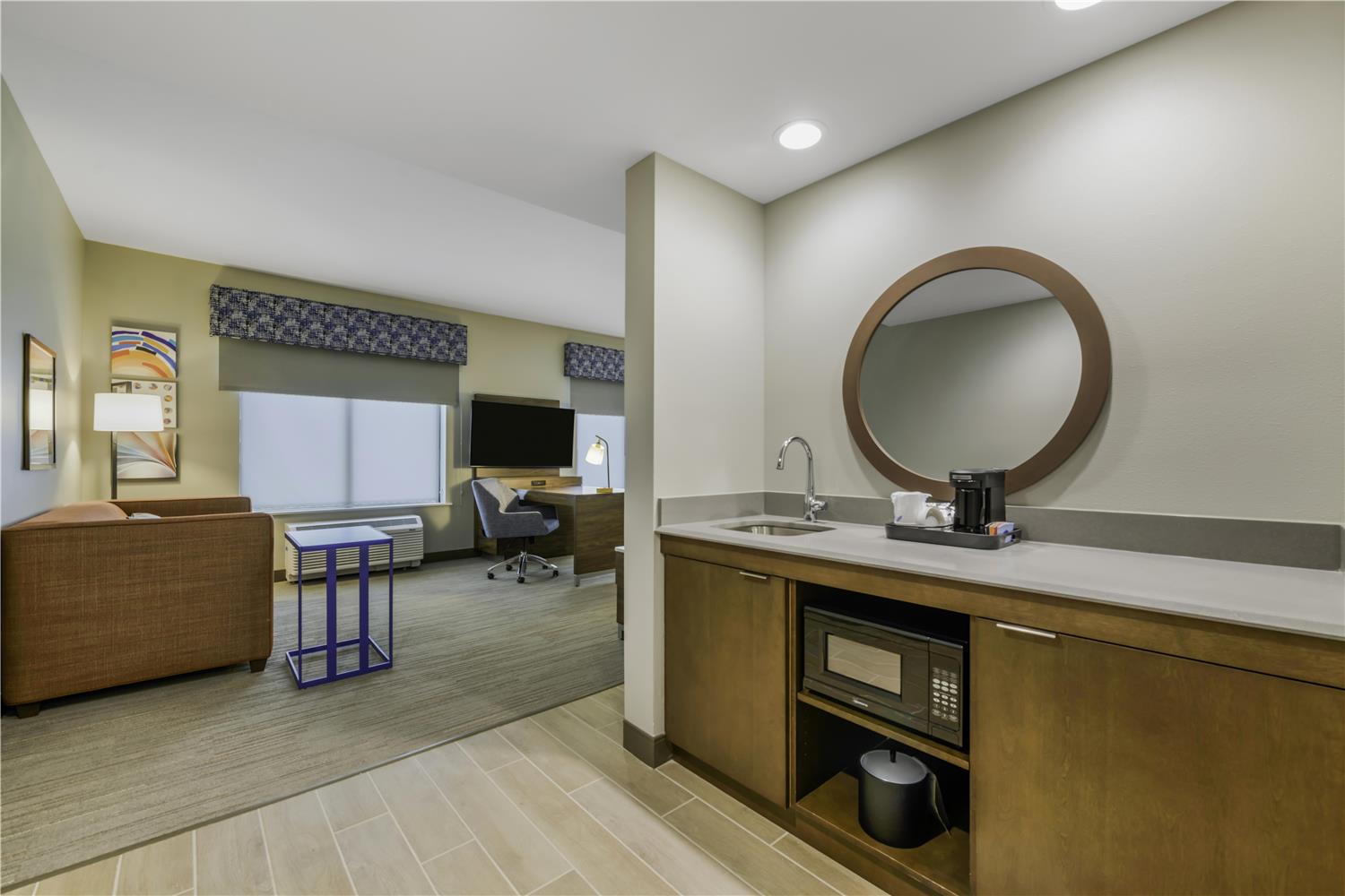 جناح استوديو بسرير كينج، Hampton Inn & Suites by Hilton Decatur 4/4
