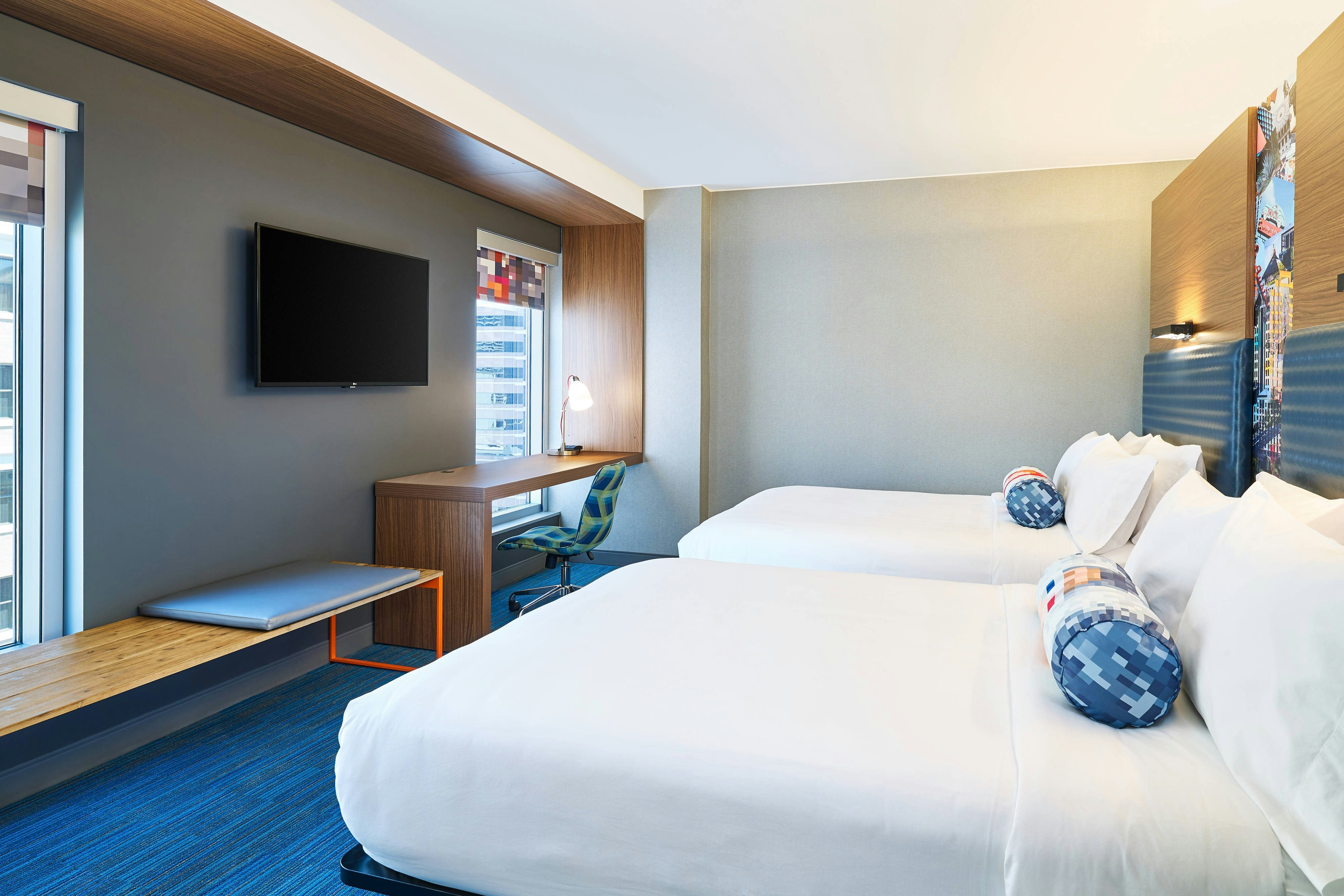 غرفة بسريرين كوين