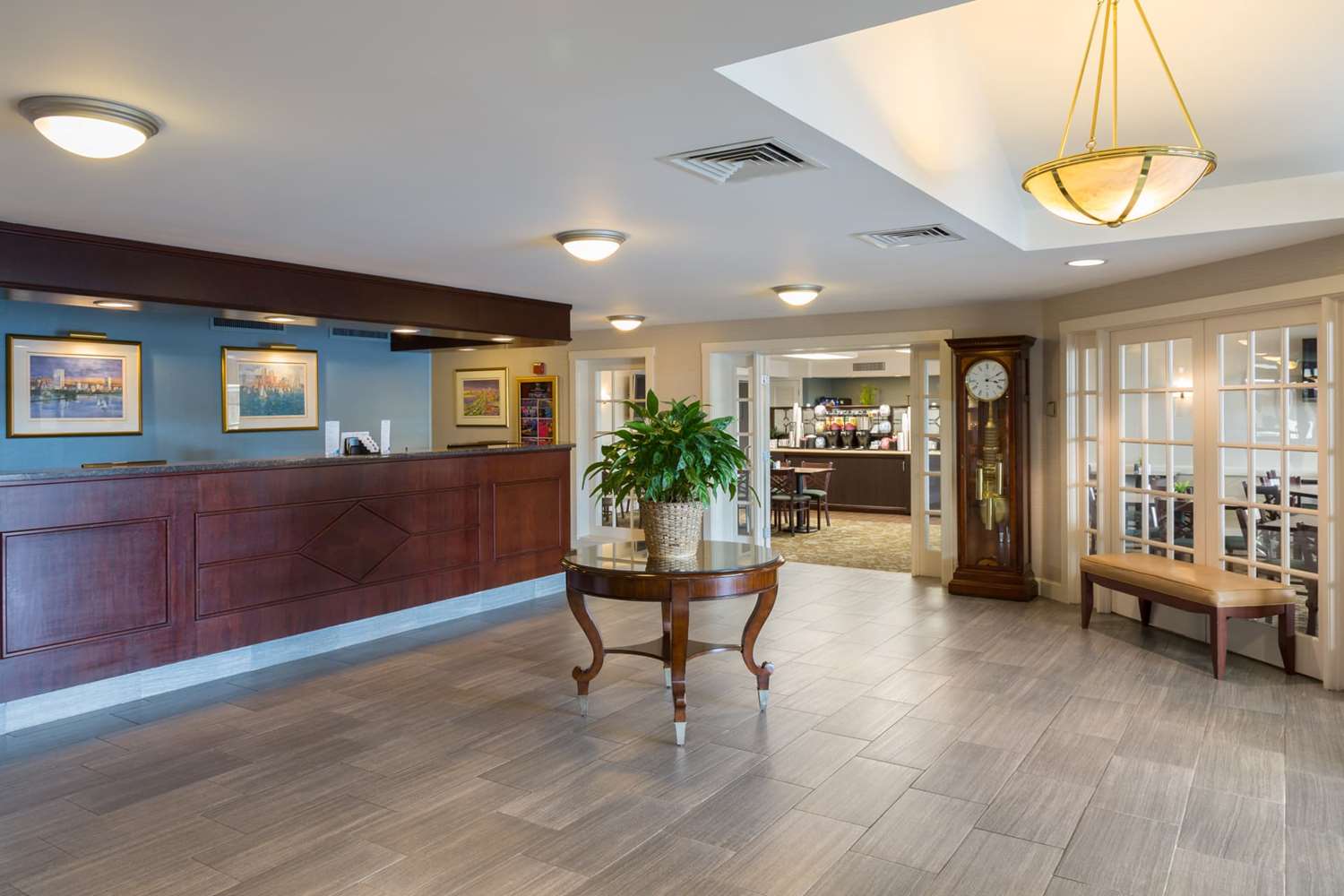 Lobby at Ramada by Wyndham Boston, BOSTON - MA