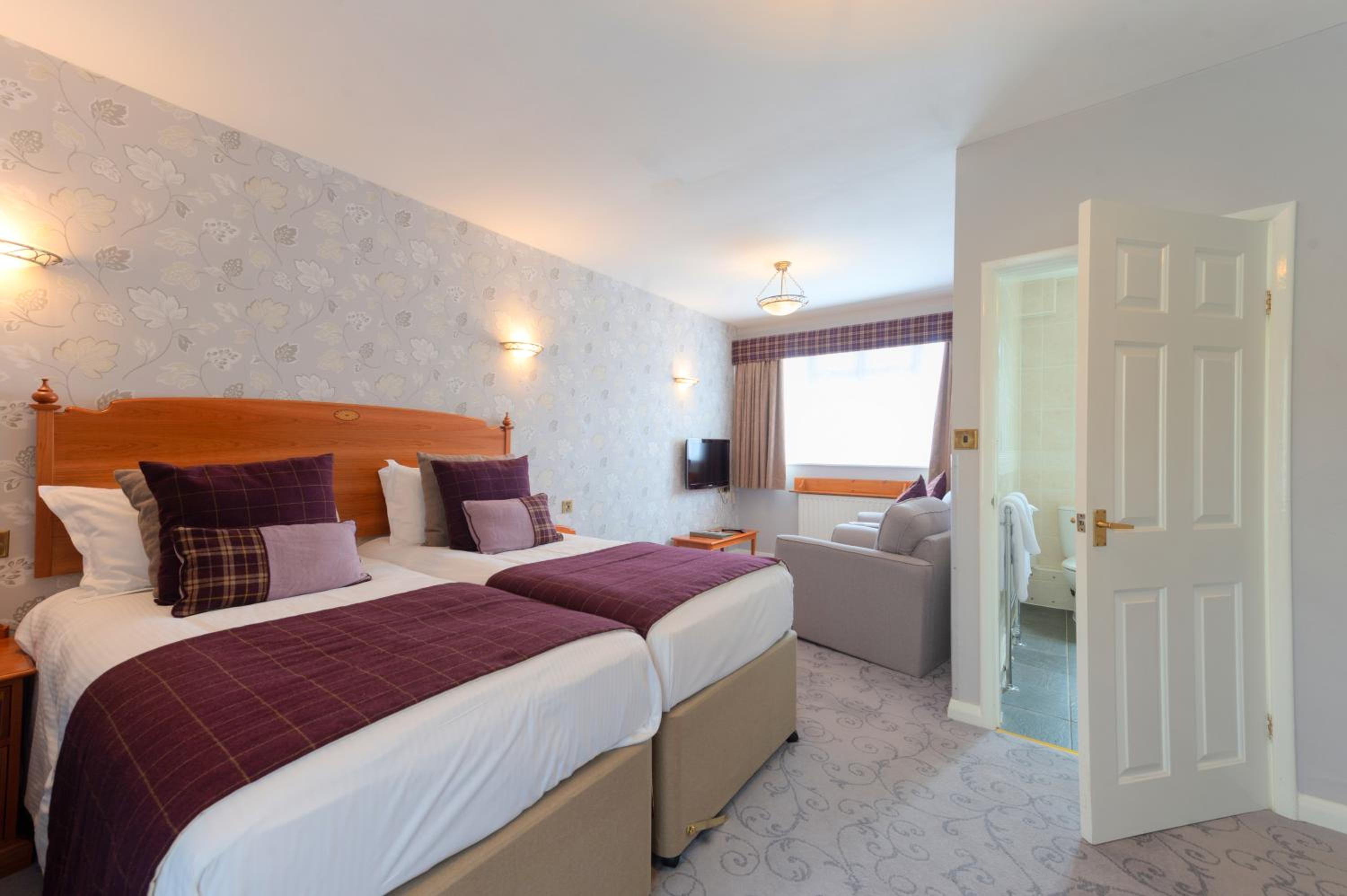 غرفة قياسية بسرير مزدوج، Appleby Manor Hotel & Garden Spa 3/6