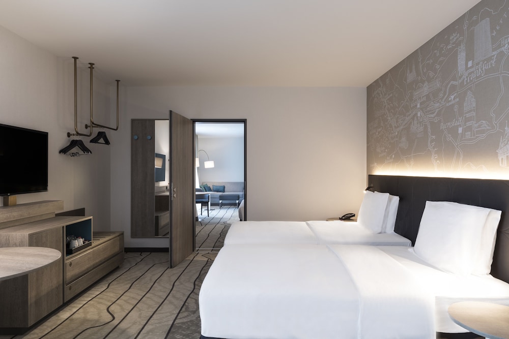غرفة ديلوكس بسريرين منفصلين، Hyatt Place Frankfurt Airport 2/5