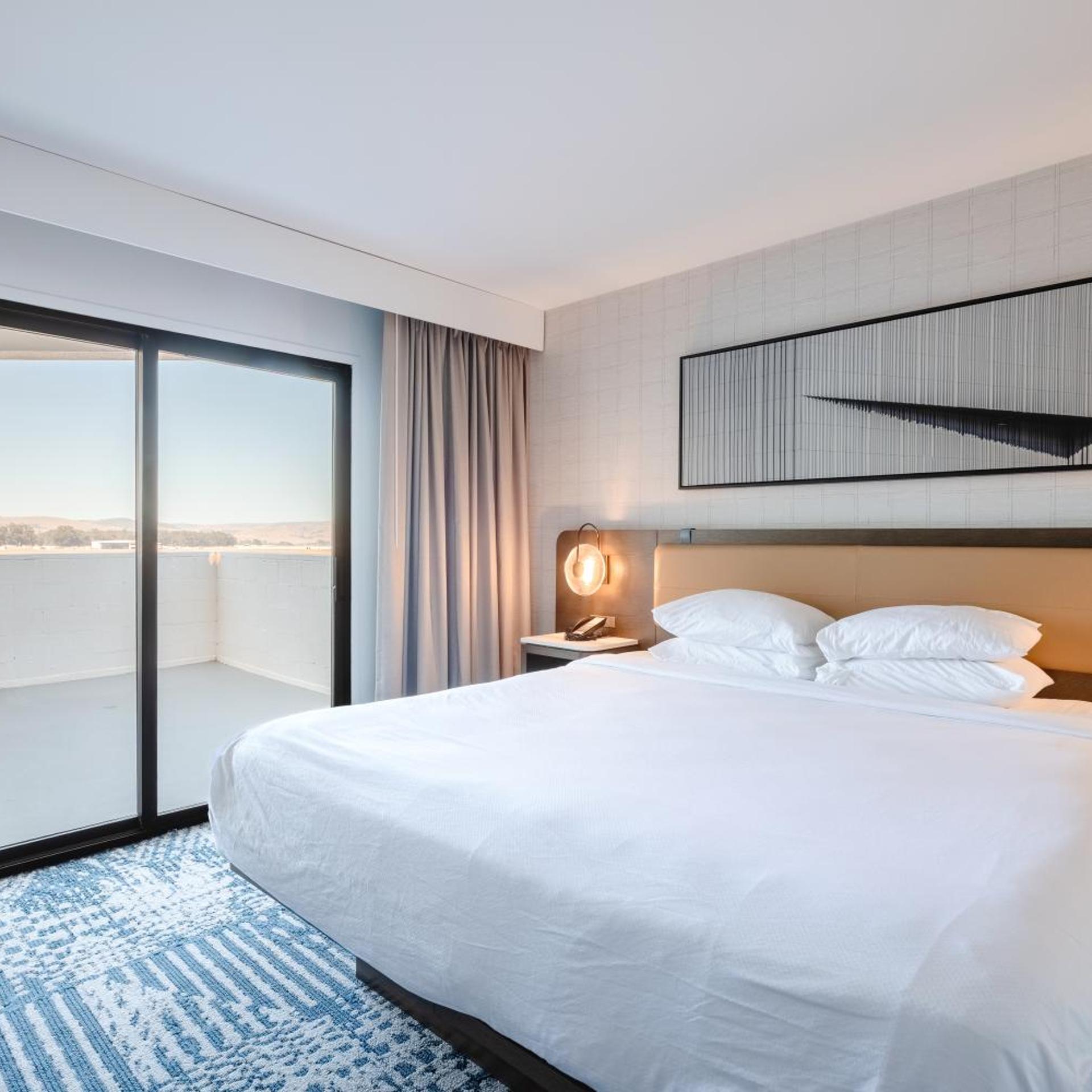 Suite, King Bed, Living Area, Pet Friendly