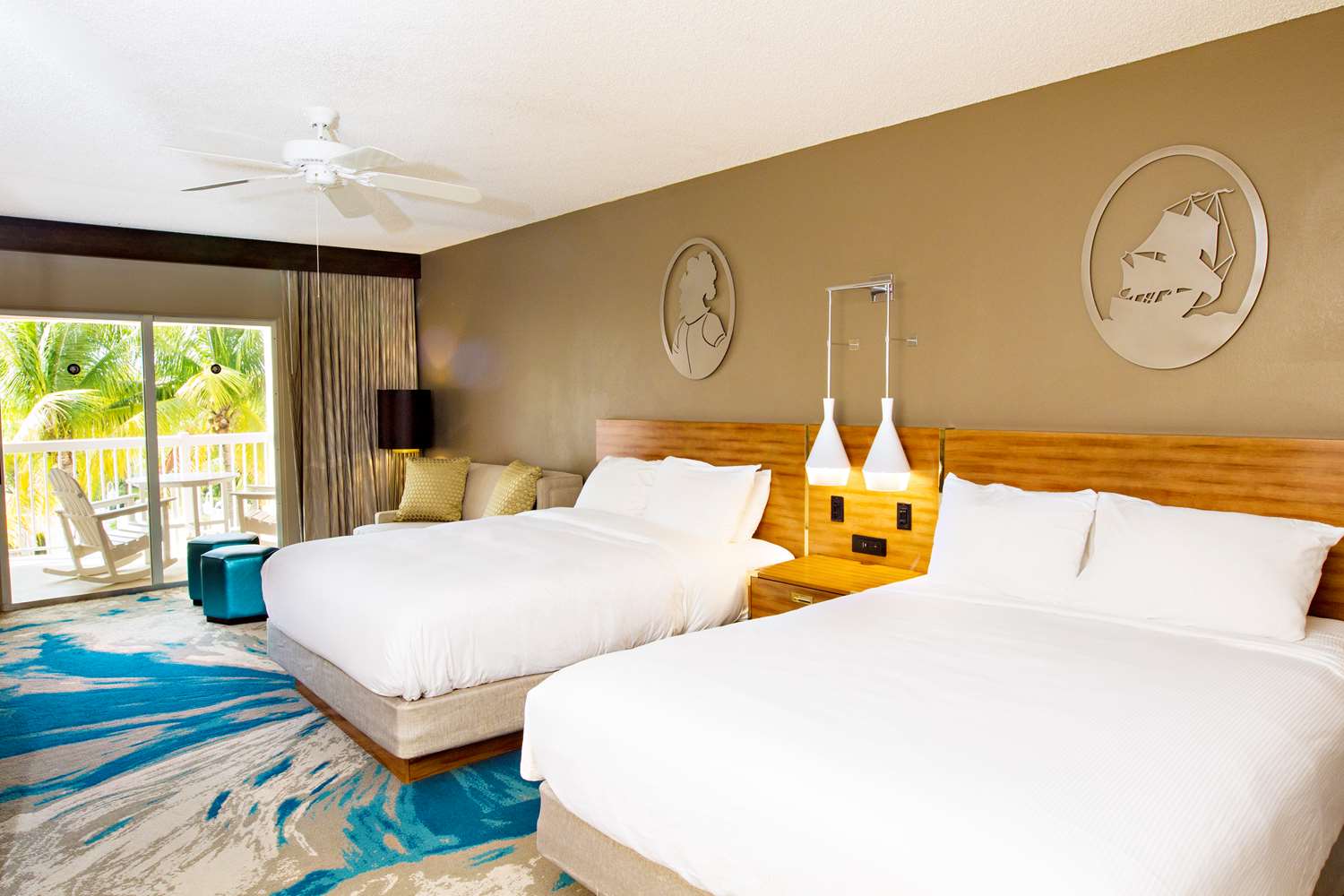 ROOM, 2 QUEEN BEDS, POOL VIEW, BALCONY