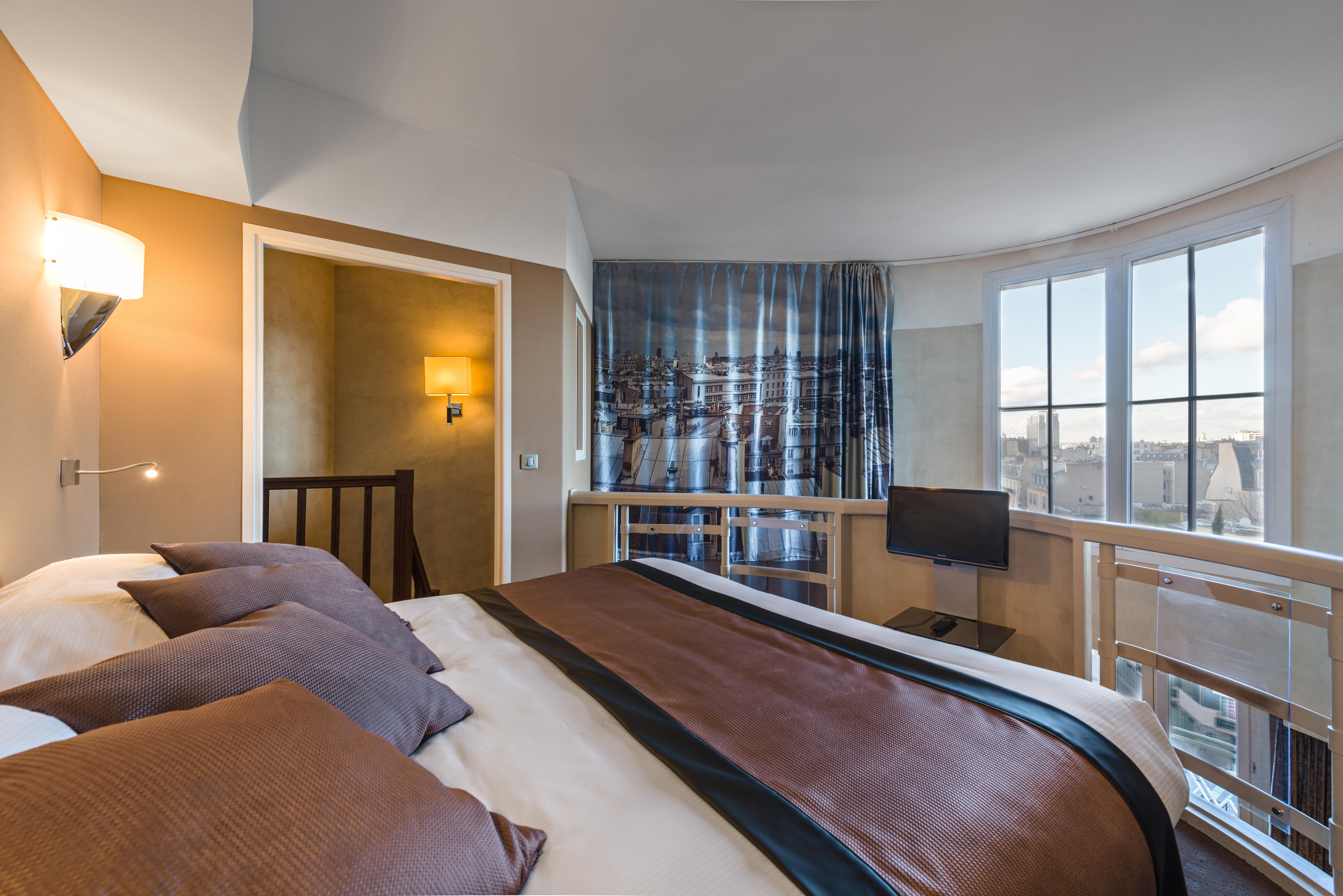 دوبلكس بسرير مزدوج، Hotel Mercedes 2/3