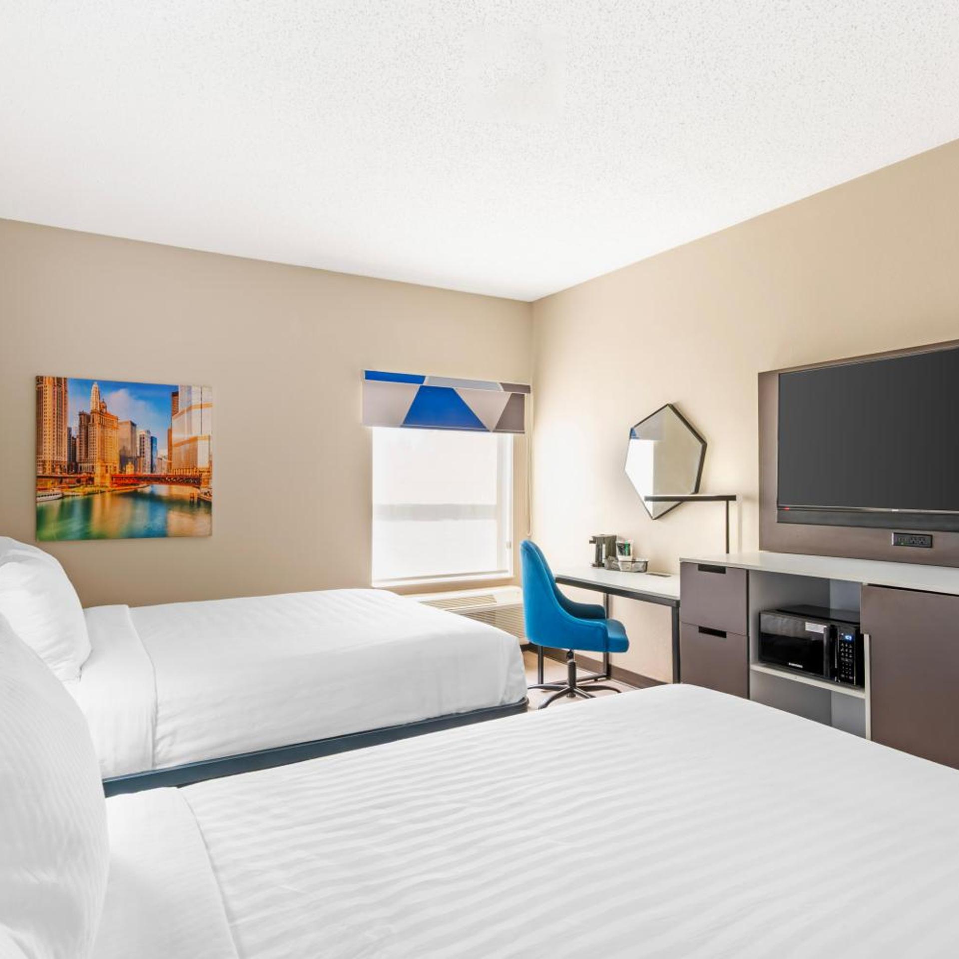 غرفة بسريرين كوين لذوي الإعاقة، Best Western Forsyth - Decatur 3/5