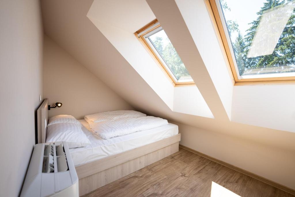 Room, Double Bed, Attic