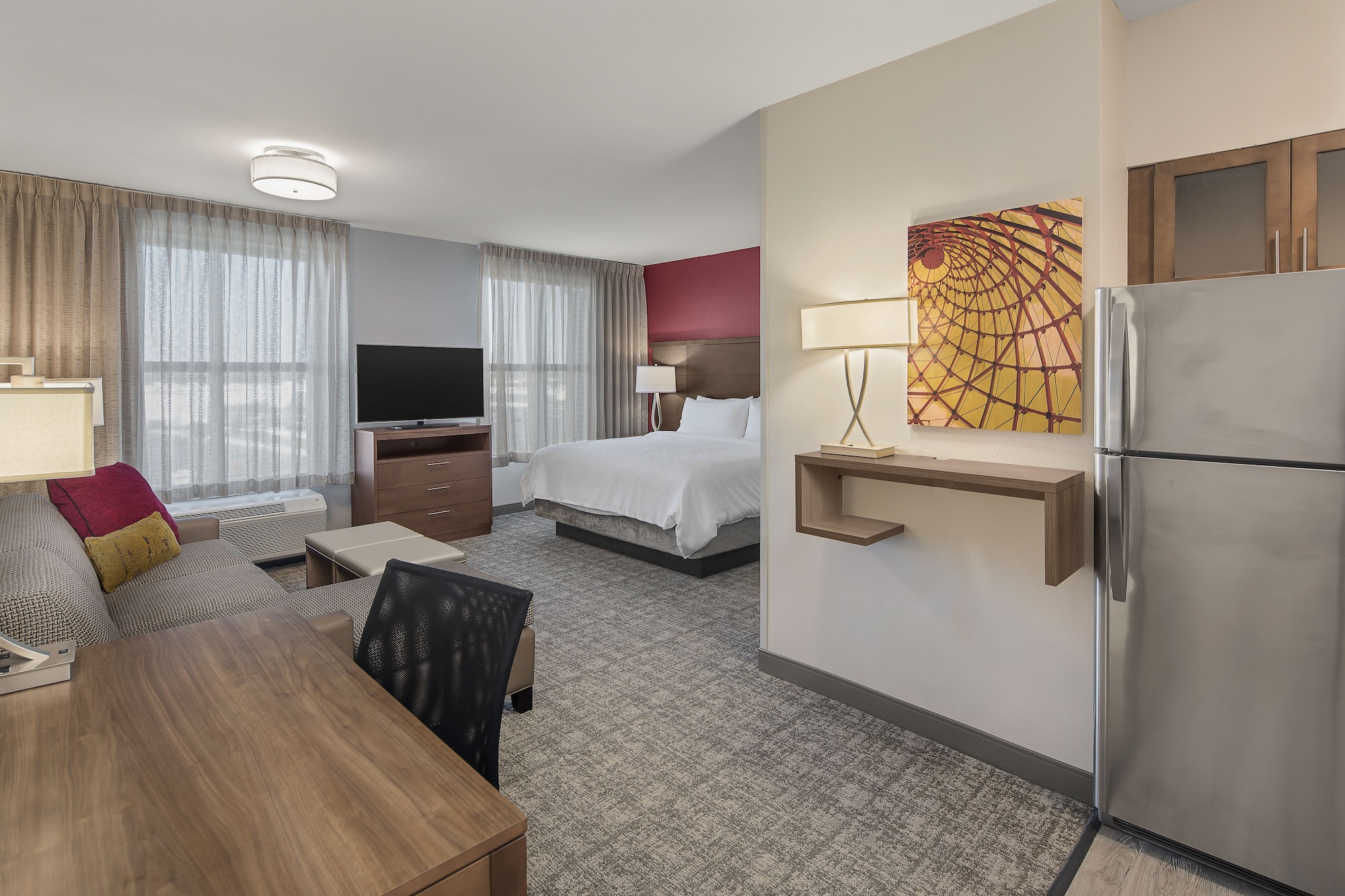 Studio, Suite, King Bed, Kitchen