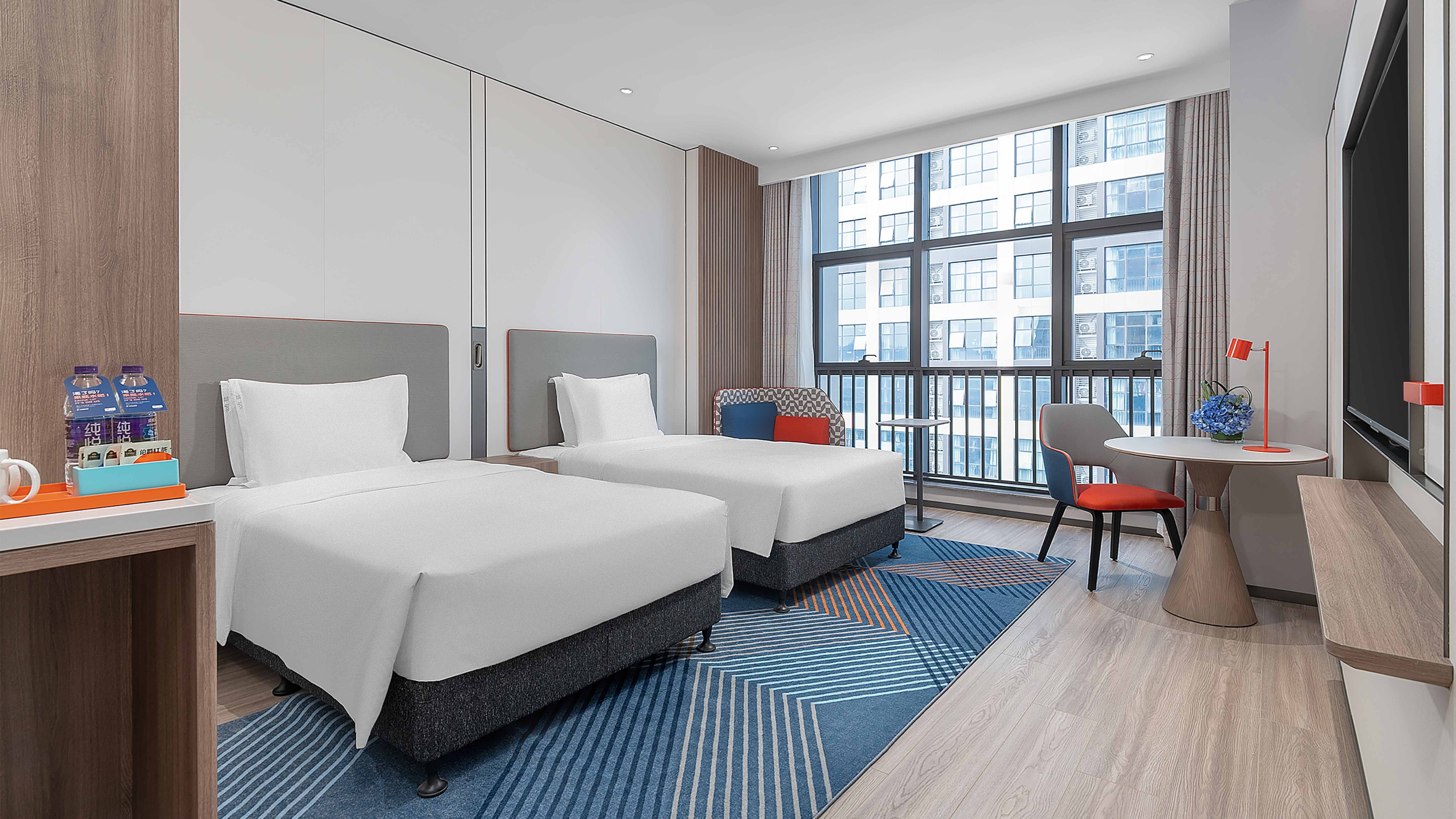 Standard, 2 Double Beds, Extra Floor Space