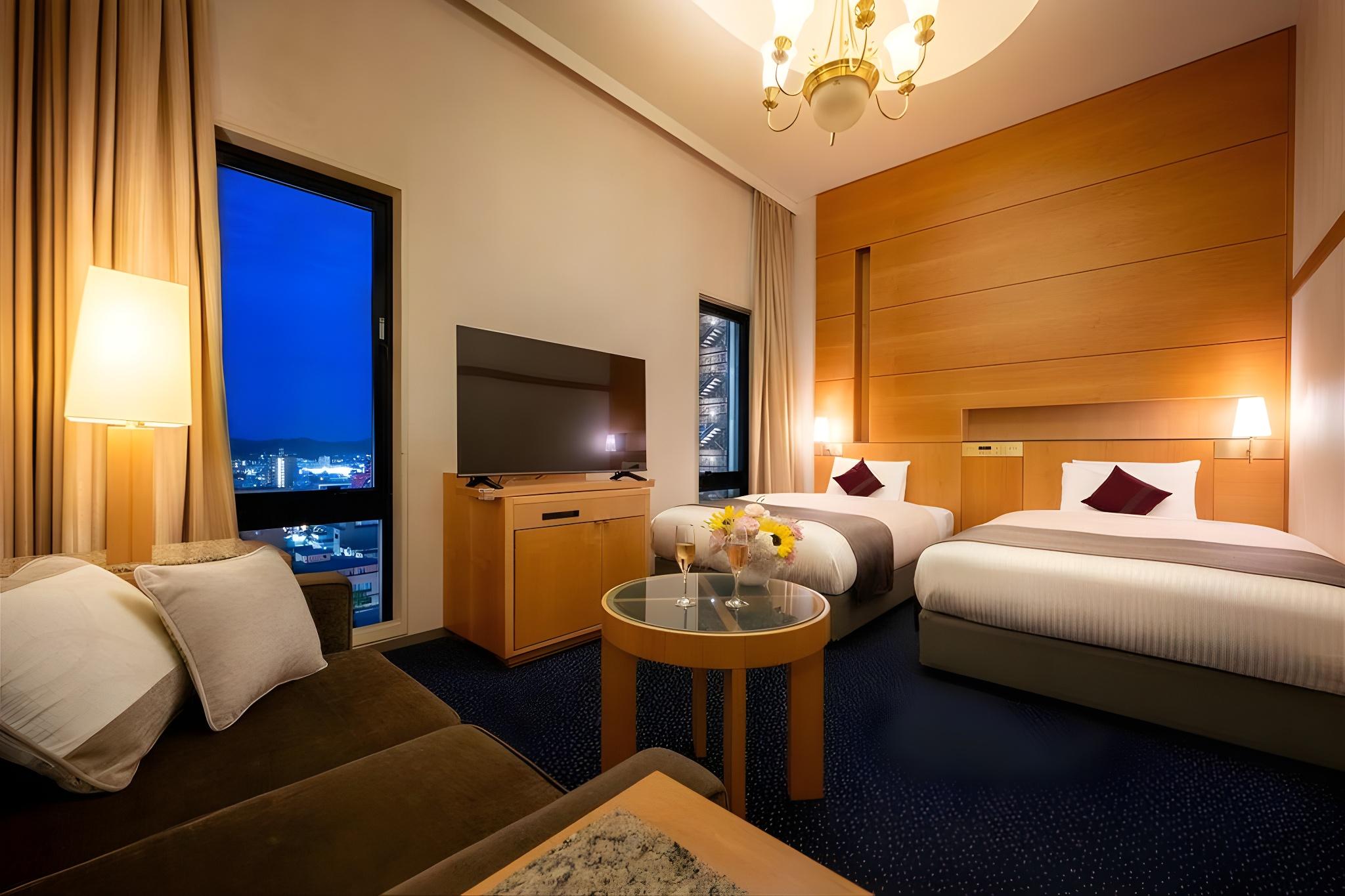 Semi Room, Deluxe, 2 Semi Double Beds