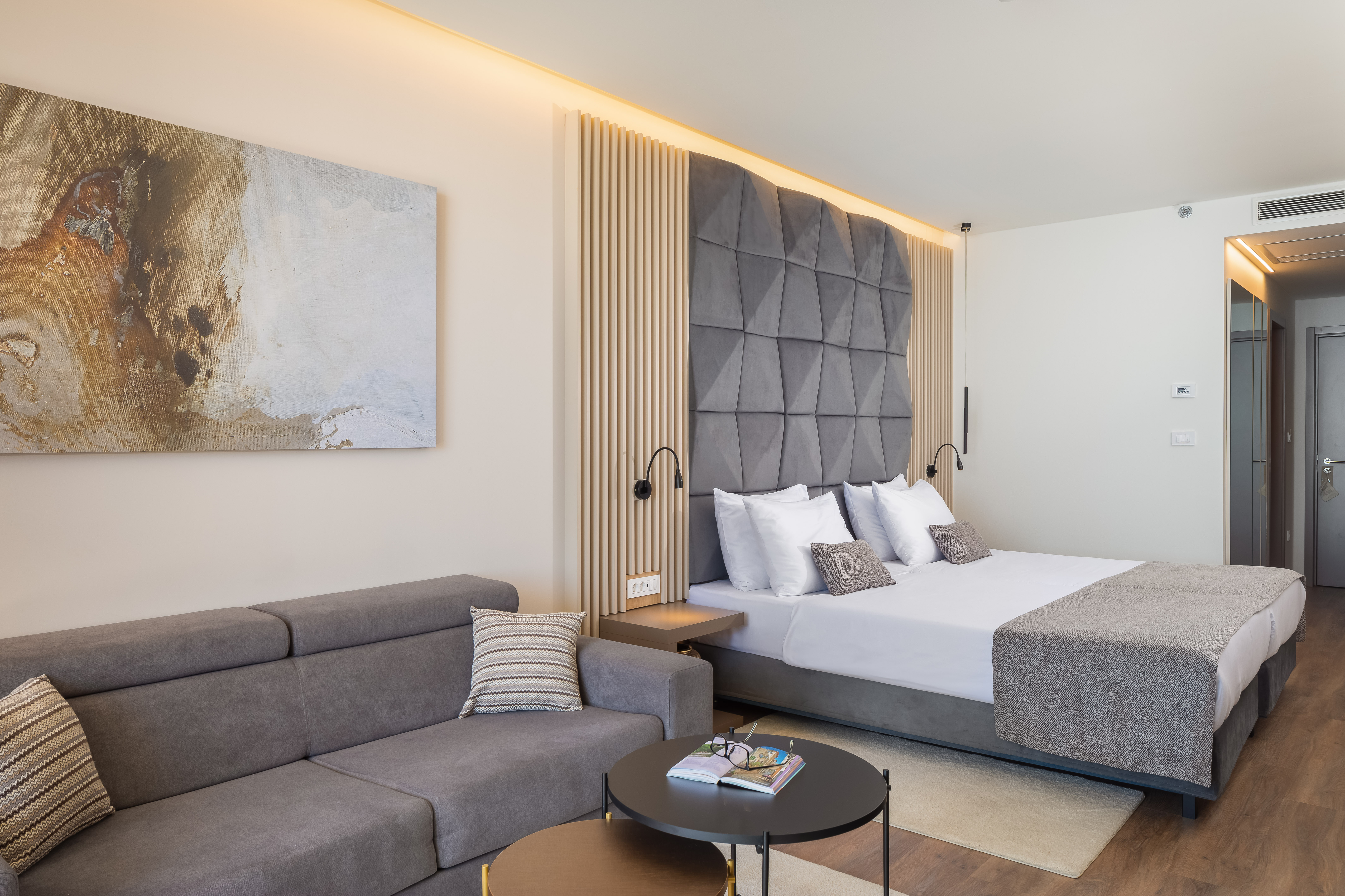 Luxury, Double Bed, Aminess Laurel Khalani Hotel 4/8