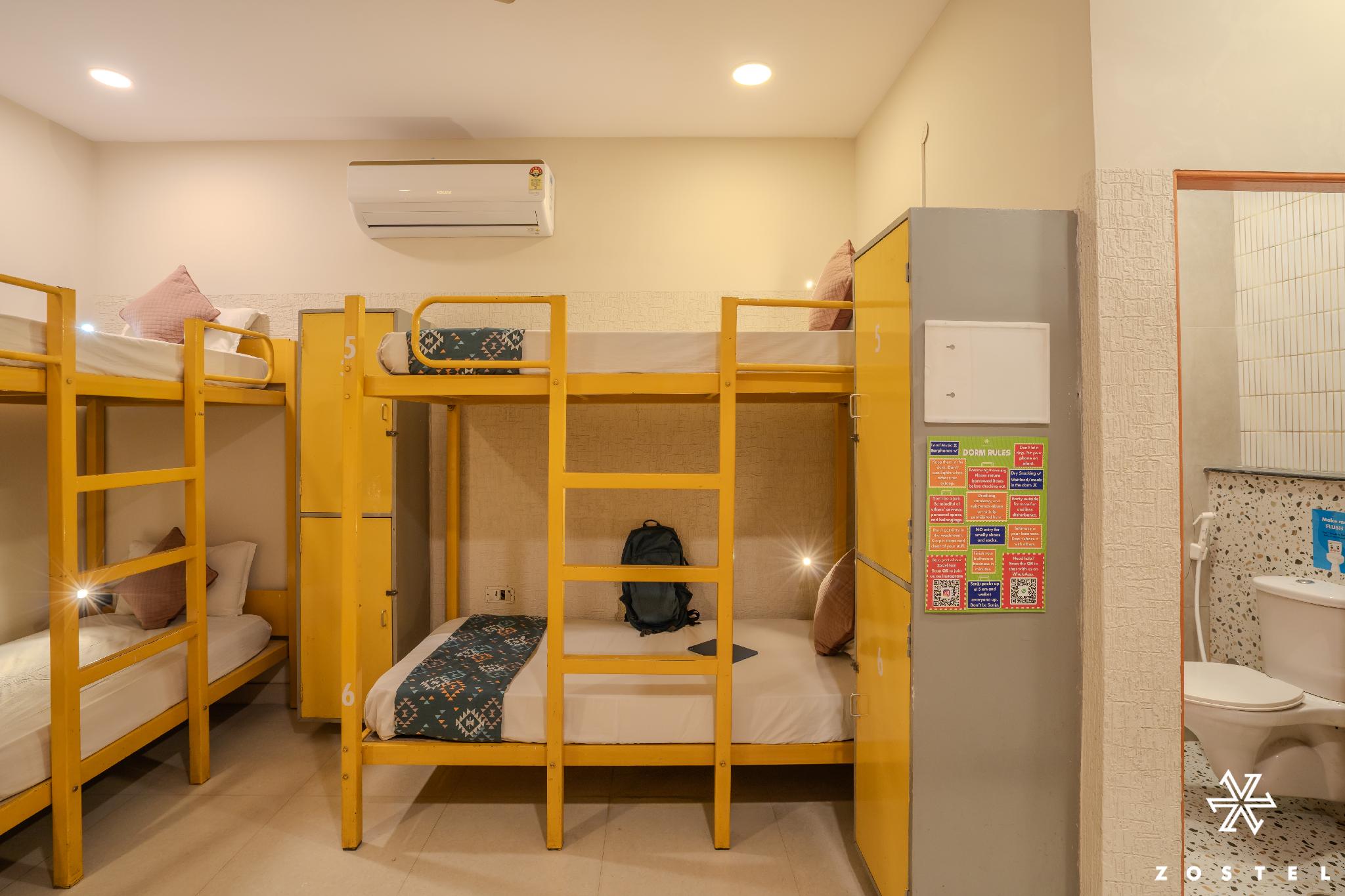 Female Dorm, Female Only, 6 Beds