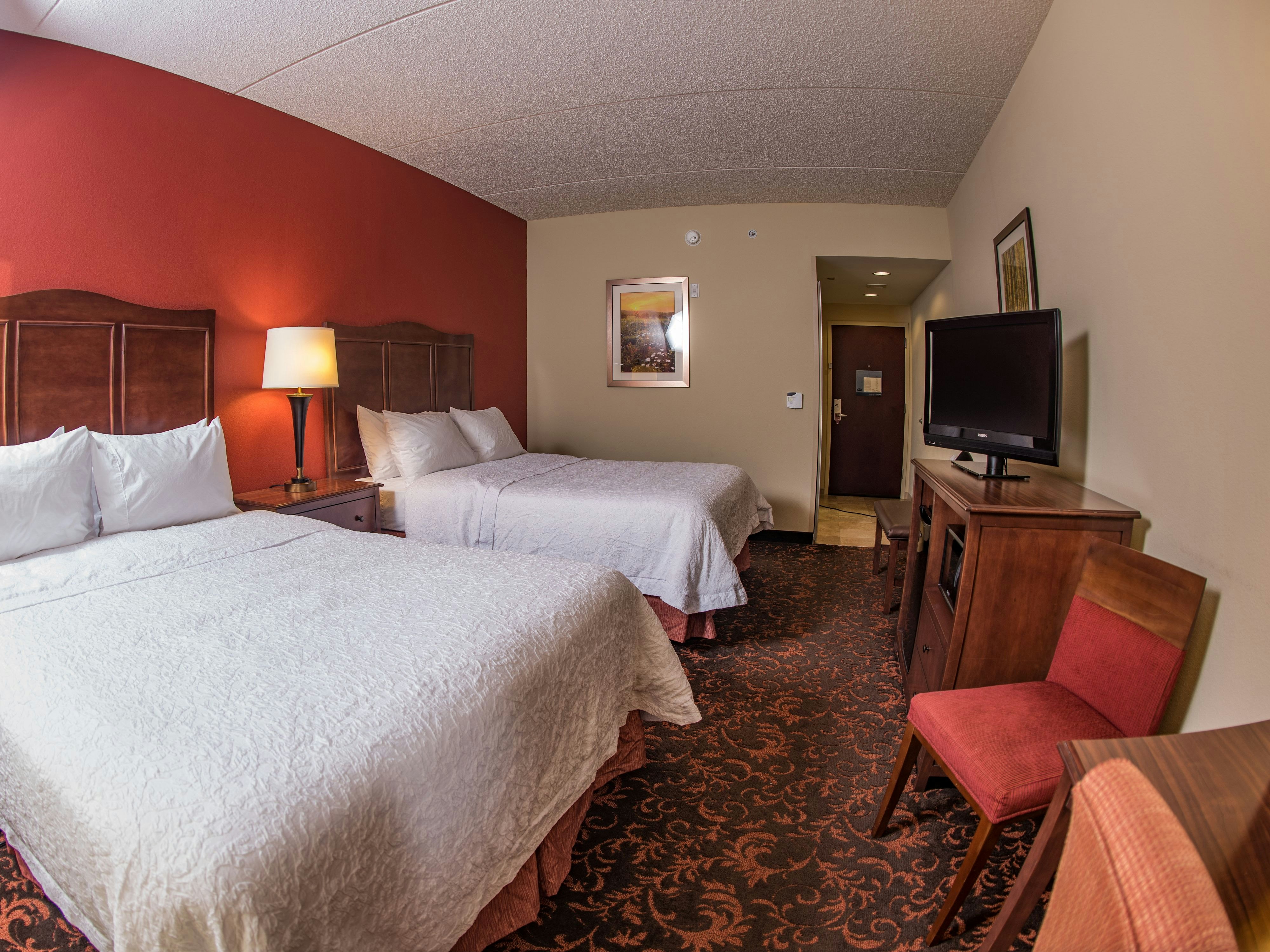 غرفة بسريرين كوين، Hampton Inn And Suites Woodstock 2/10