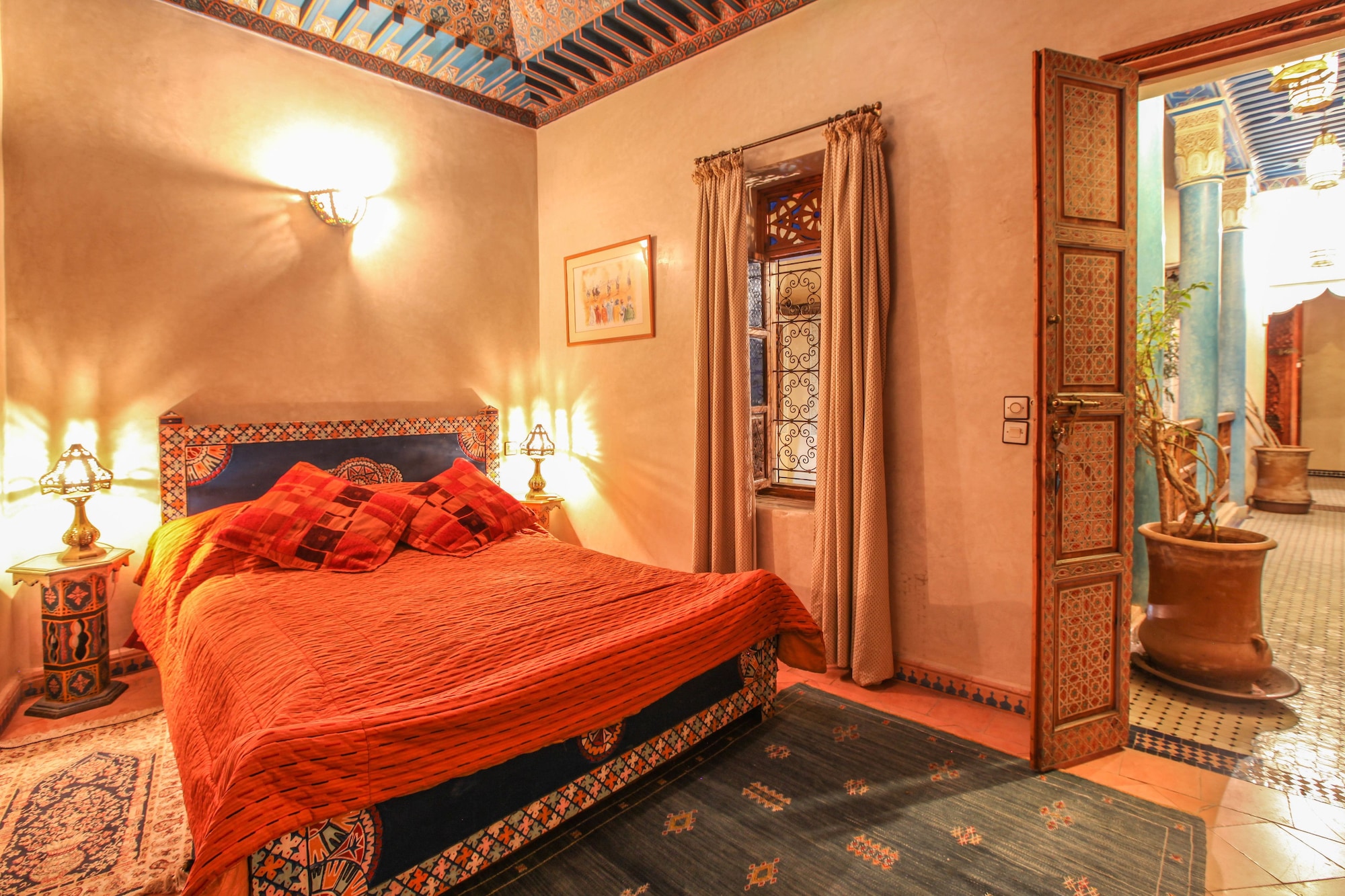 DOUBLE BED, POOL VIEW
