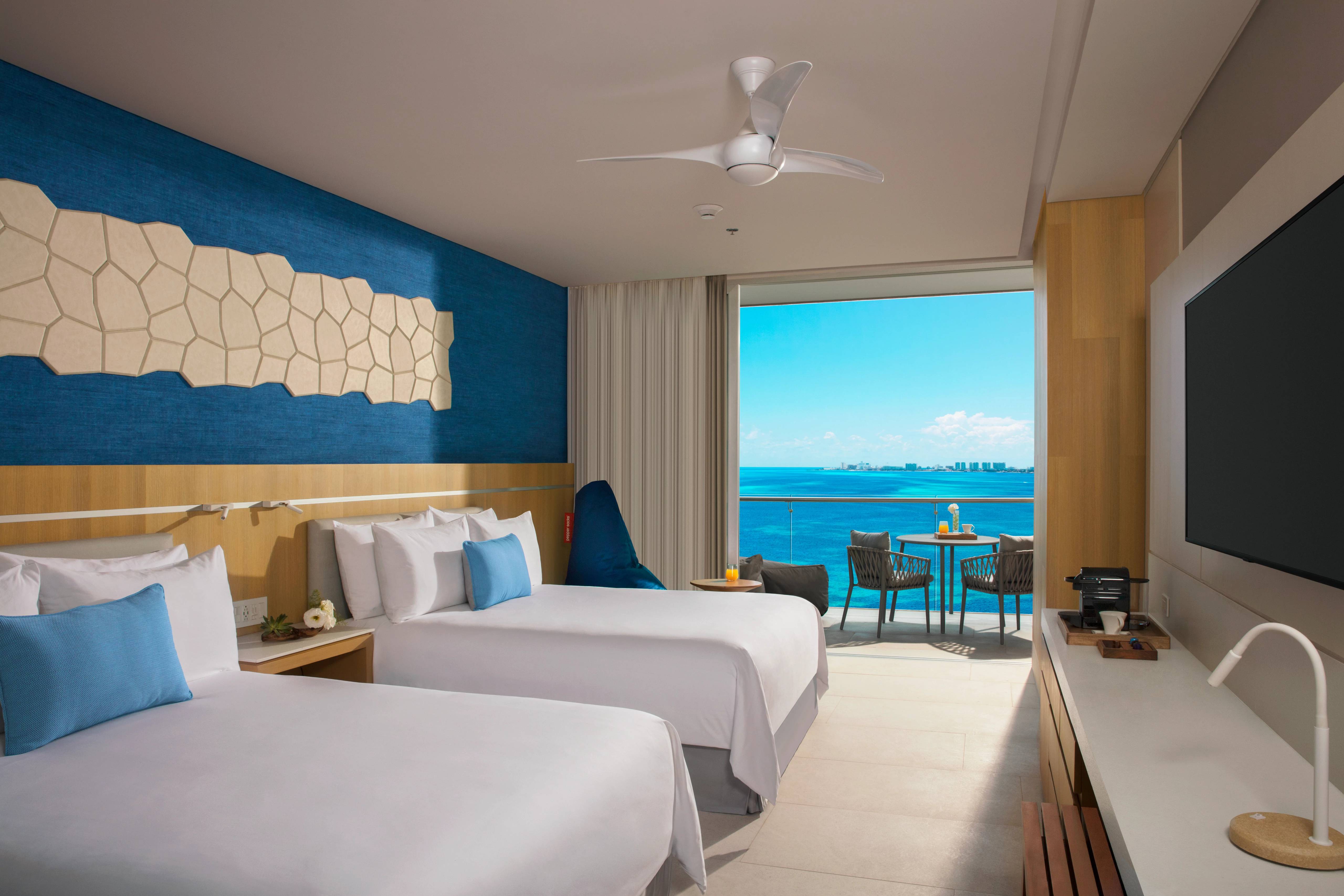 Deluxe, Double Bed, Golf and Ocean View