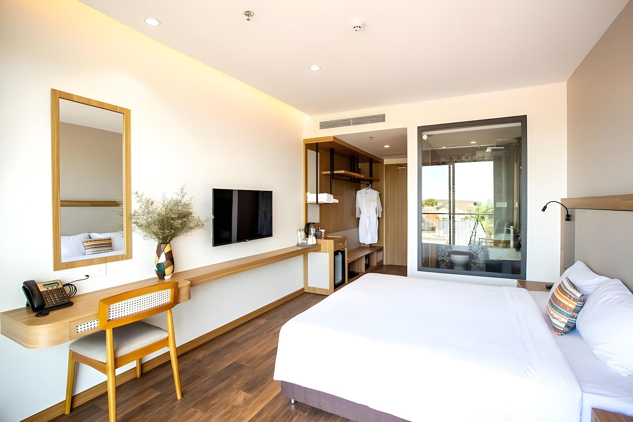 غرفة قياسية بسرير مزدوج أو سريرين منفصلين، Thanh Mai Hotel 2/2