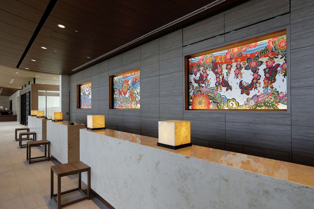 Lobby at Hilton Okinawa Chatan Resort, CHATAN - OKINAWA PREFECTURE