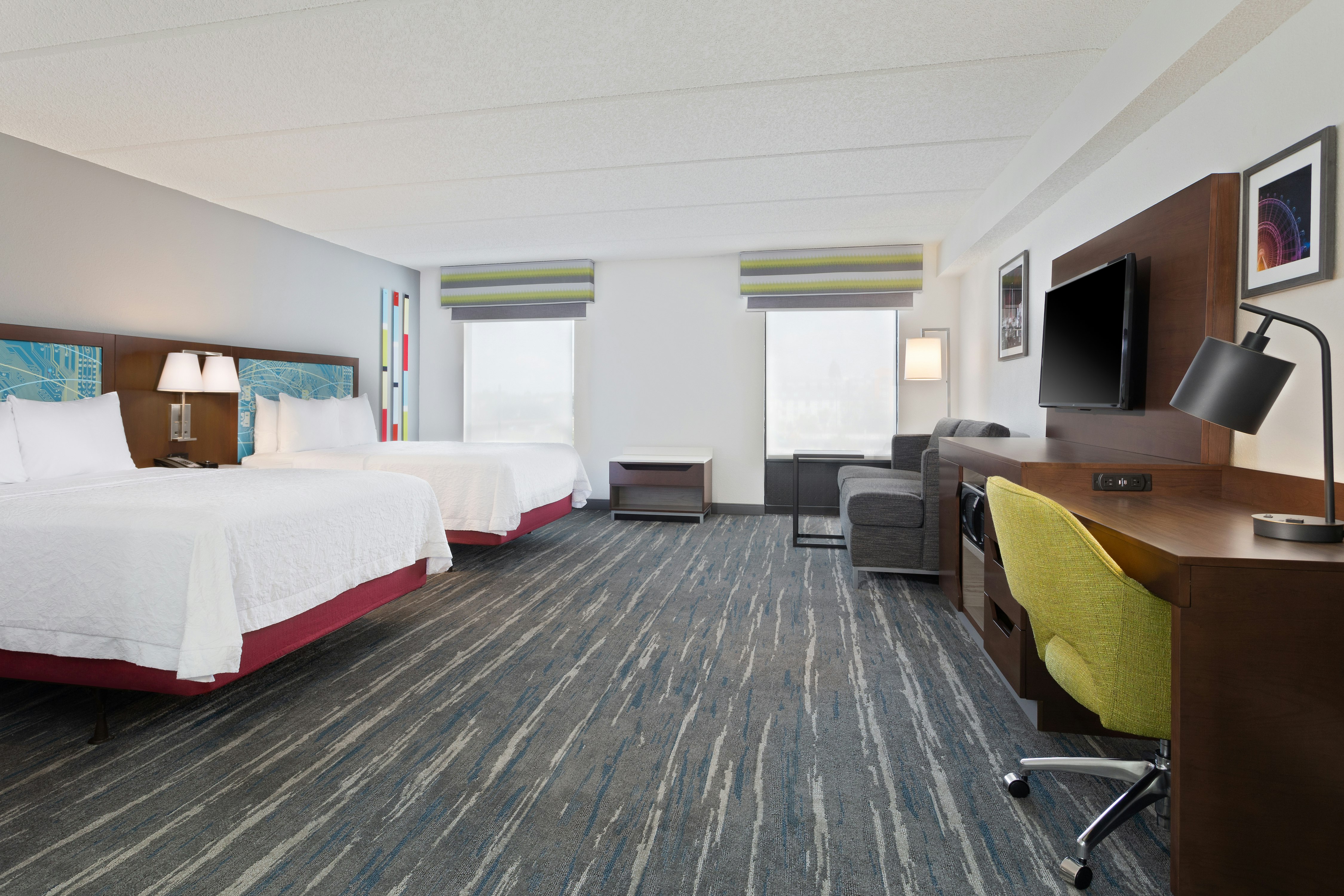 STUDIO, 2 QUEEN BEDS, ACCESSIBLE