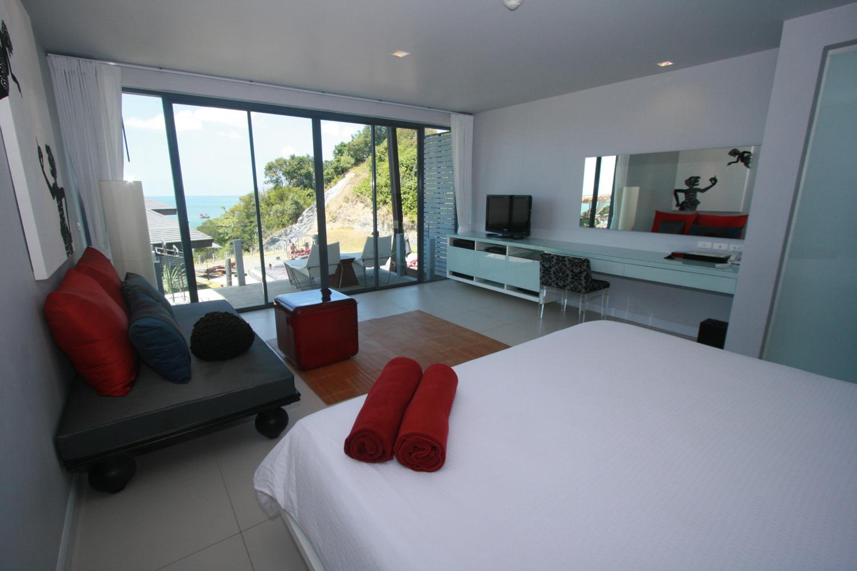Deluxe, Double or Twin Bed, Sea View