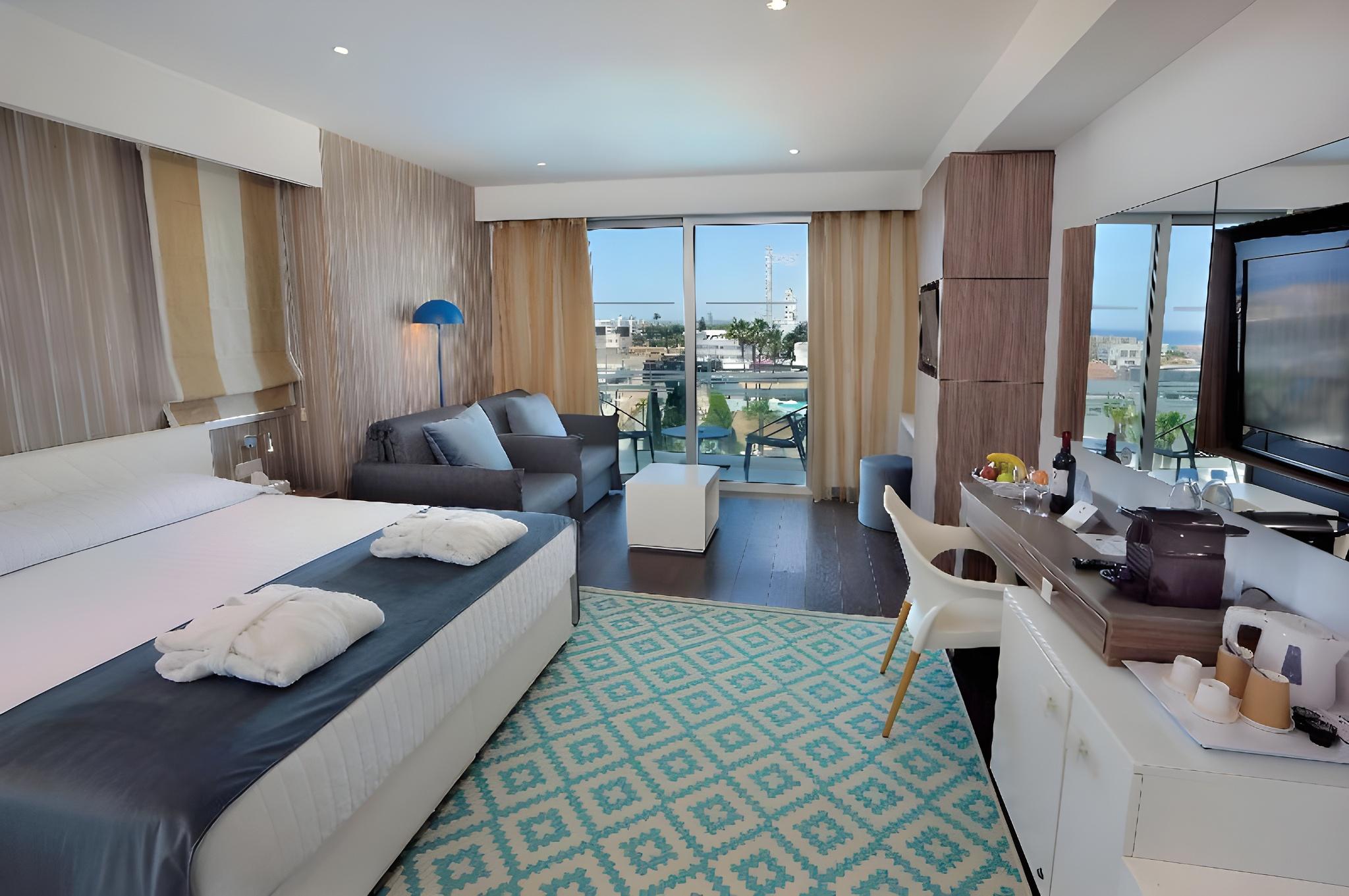جناح جونيور بأربعة أسرّة بإطلالة على البحر
