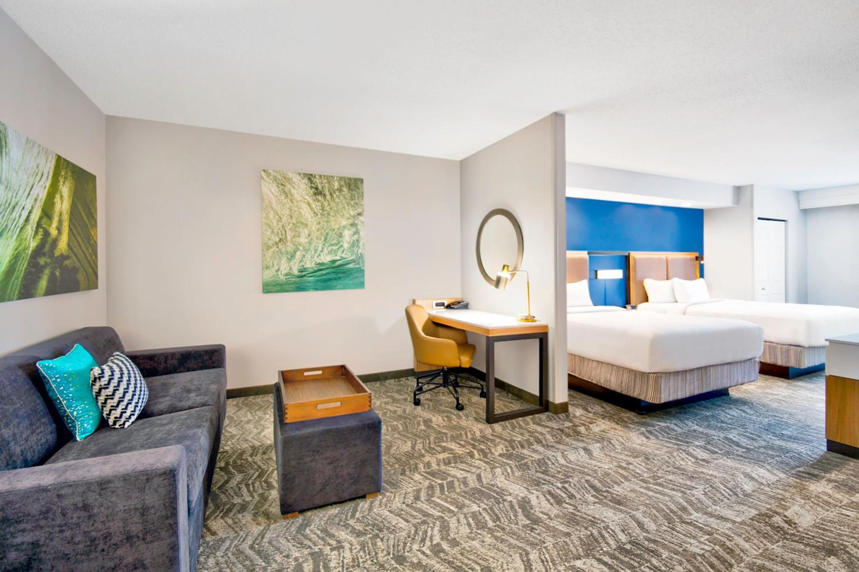 جناح بسريرين كوين مع أريكة لذوي الإعاقة، Springhill Suites By Marriott Erie 3/5