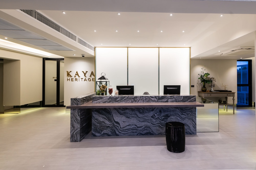 Lobby at Kaya Heritage Hotel, BANGKOK