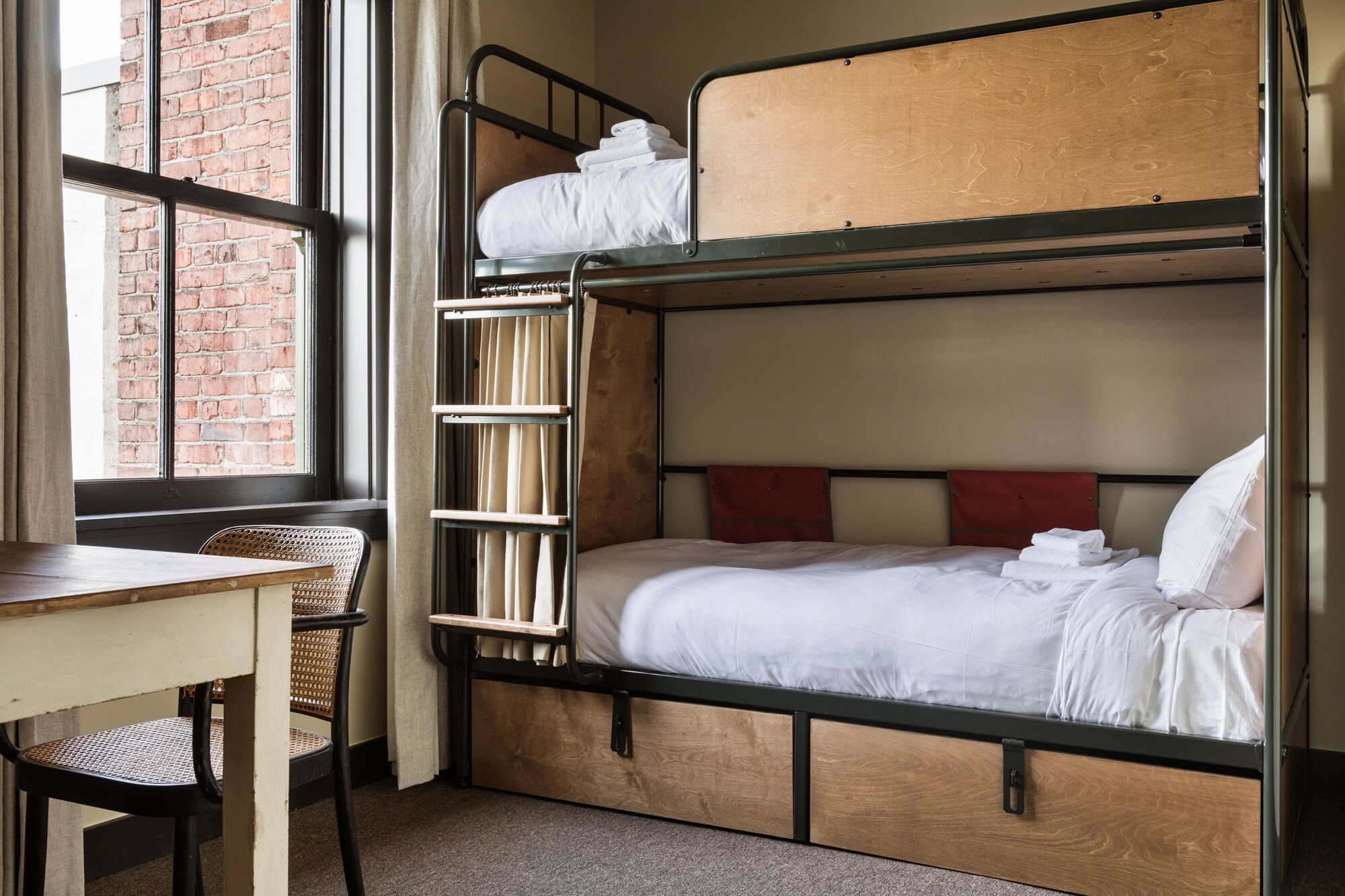 MIXED DORM, BASIC, 4 BUNK BEDS, BUNK BED, SHARED BATHROOM
