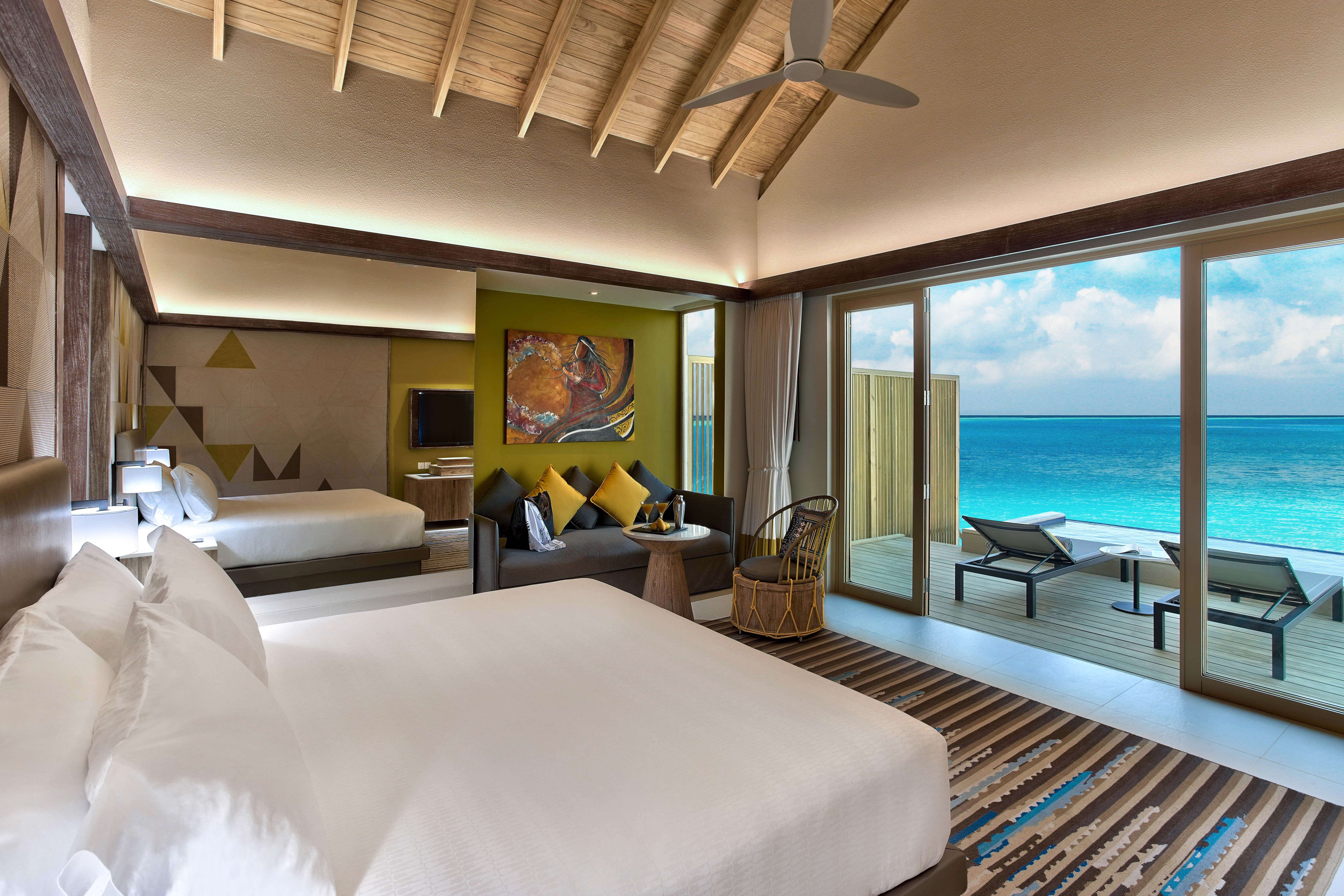 فيلا بسرير مزدوج، Hard Rock Hotel Maldives 1/2