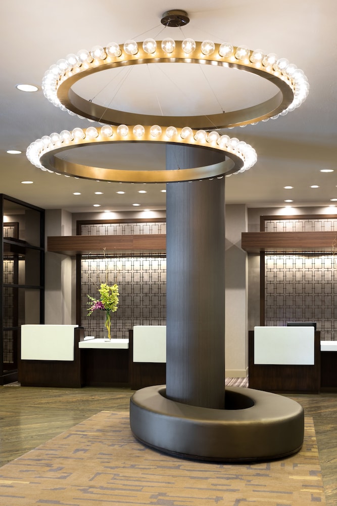 Lobby at DoubleTree by Hilton Hotel Dallas - Campbell Centre, DALLAS - TX