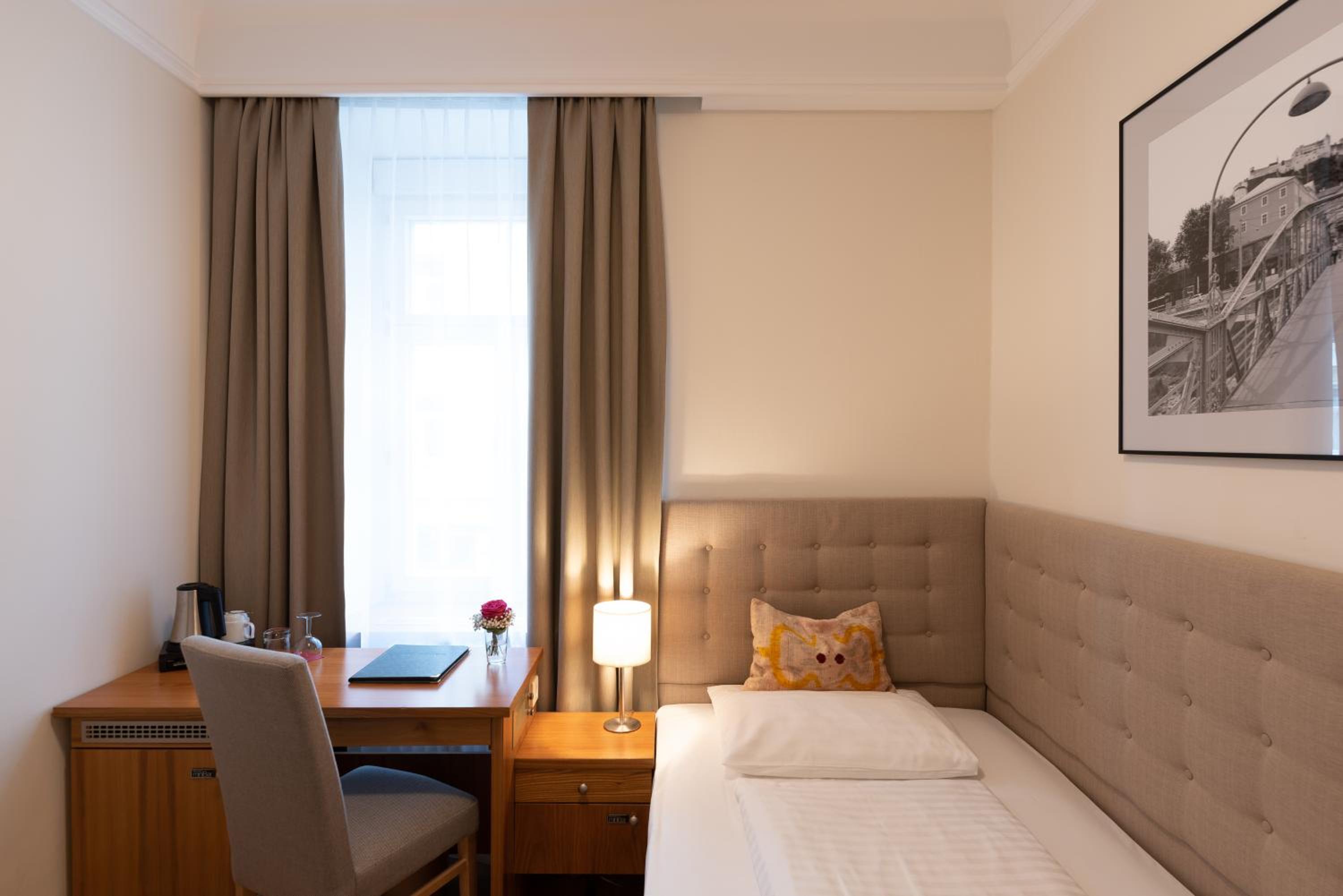 غرفة مفردة صغيرة، Altstadthotel Wolf Dietrich 4/5