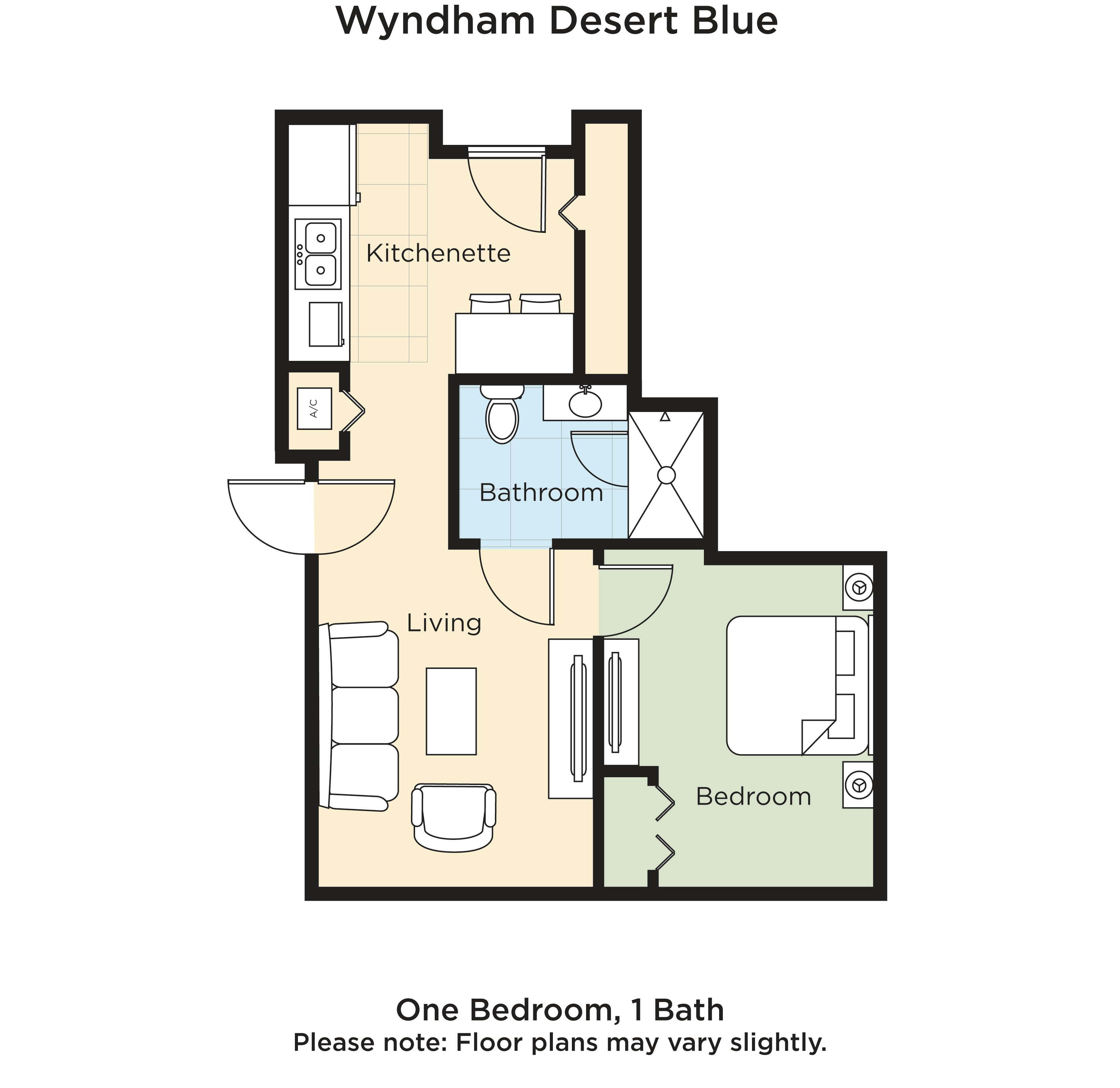 Club Wyndham Desert Blue 13/65