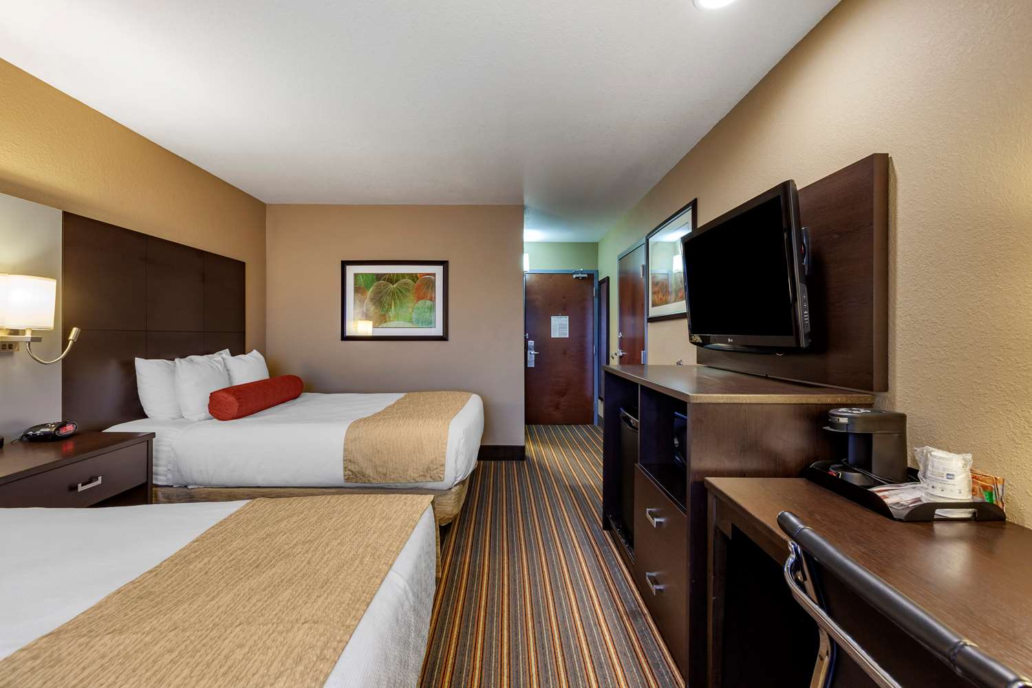 غرفة بسريرين كوين، Best Western Plus Woodstock Inn & Suites 2/4