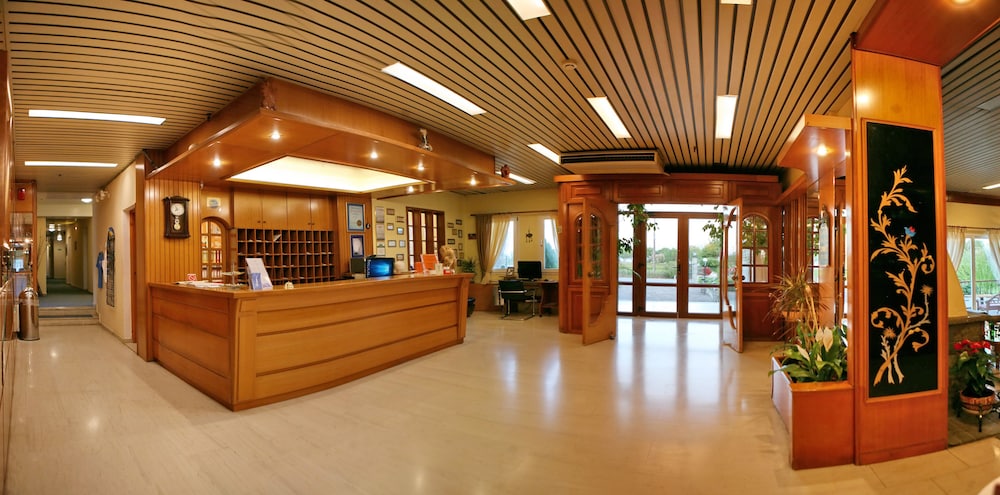 Lobby at Kalloni Bay, Lesbos
