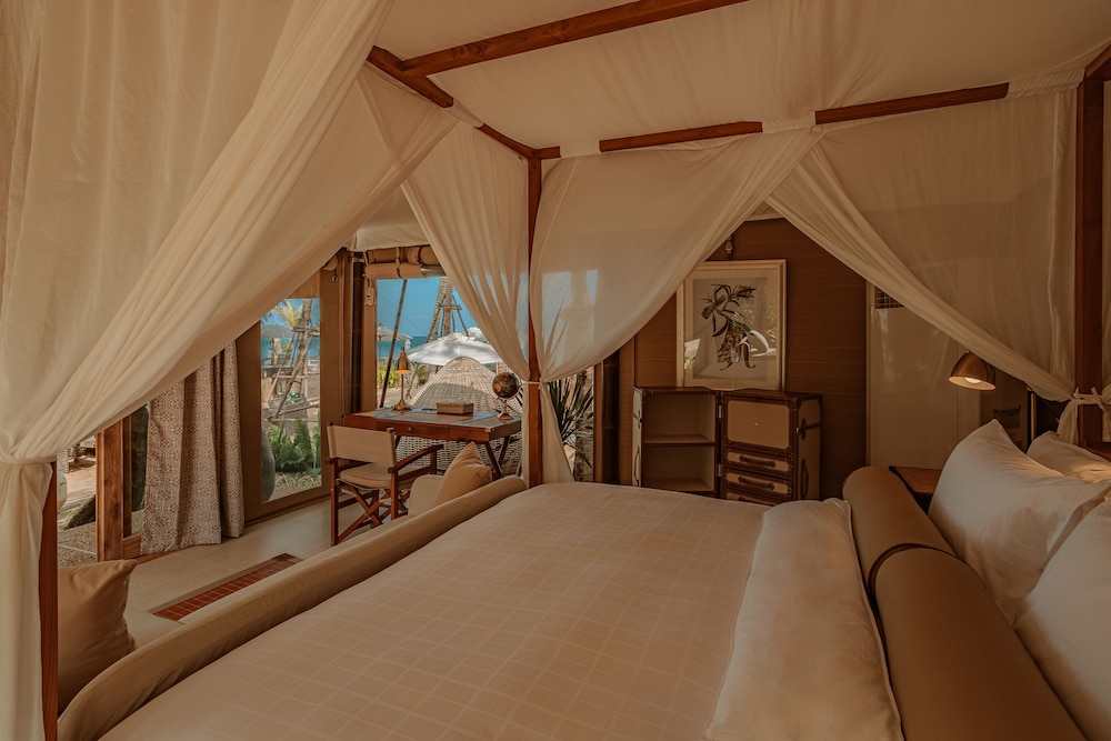 Beach, Tent, King Bed