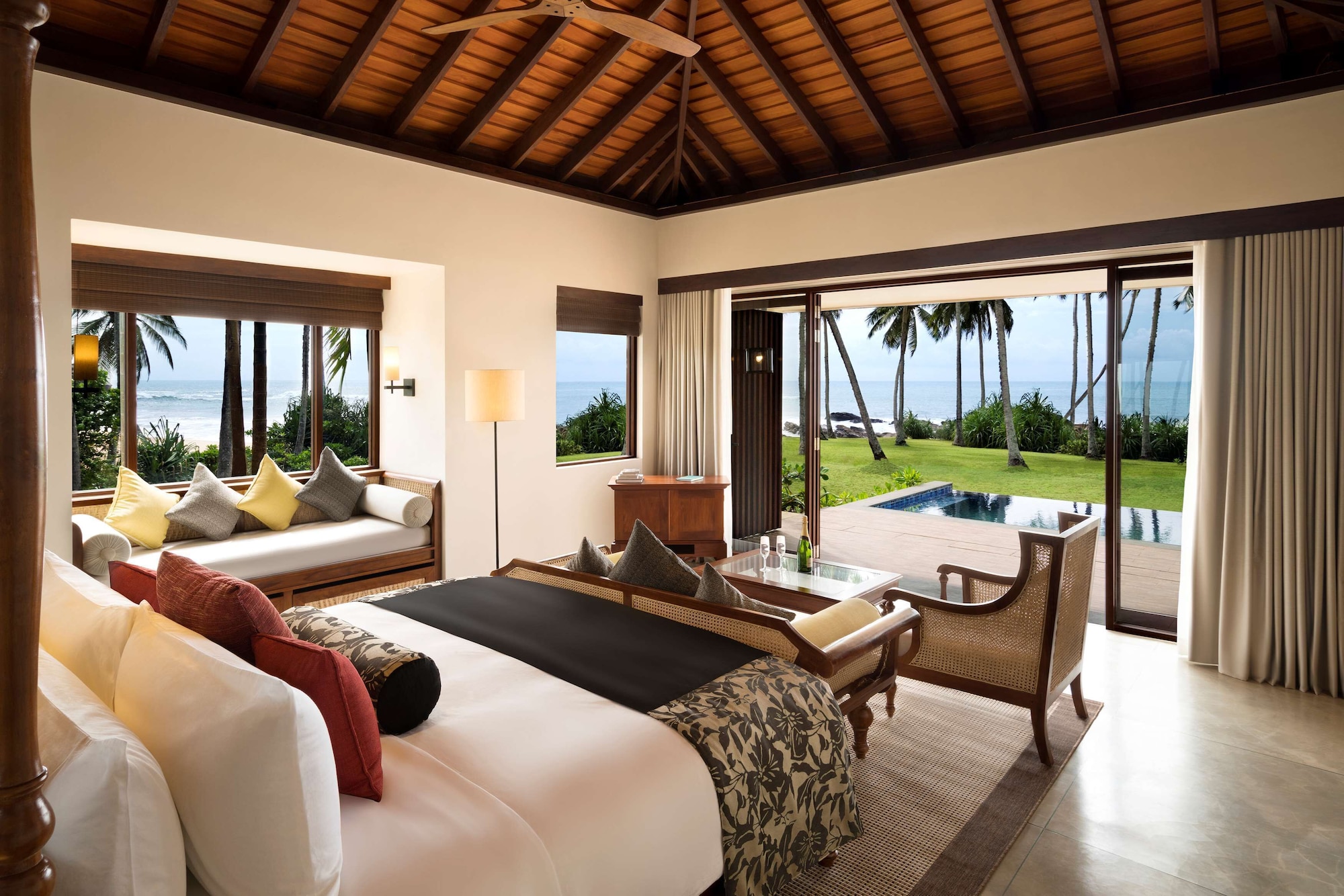 Beach Pool, Villa, King Bed