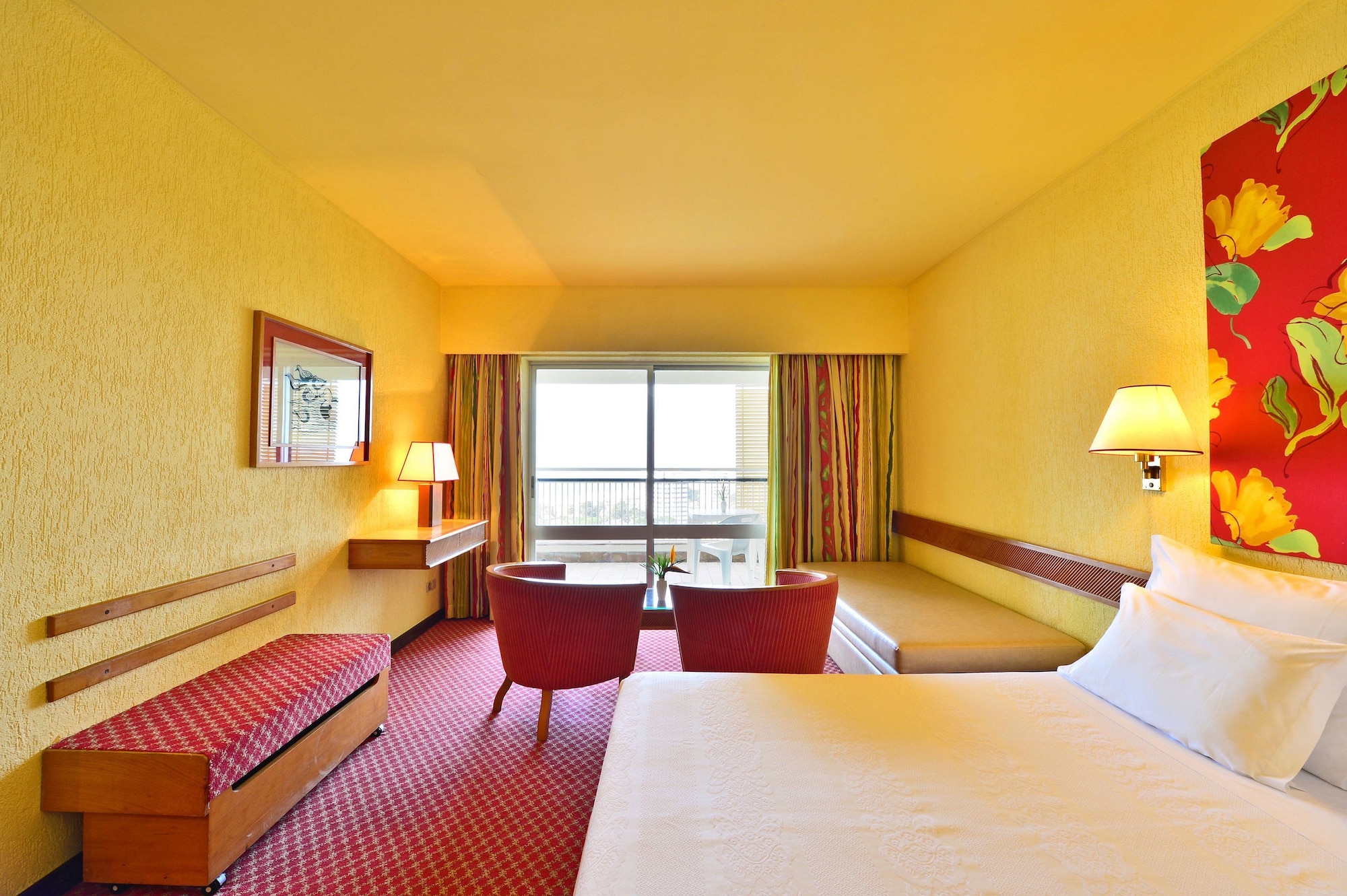 غرفة عائلية بسريرين منفصلين بإطلالة على الحديقة، Pestana Blue Alvor Beach ALL INCLUSIVE 2/7