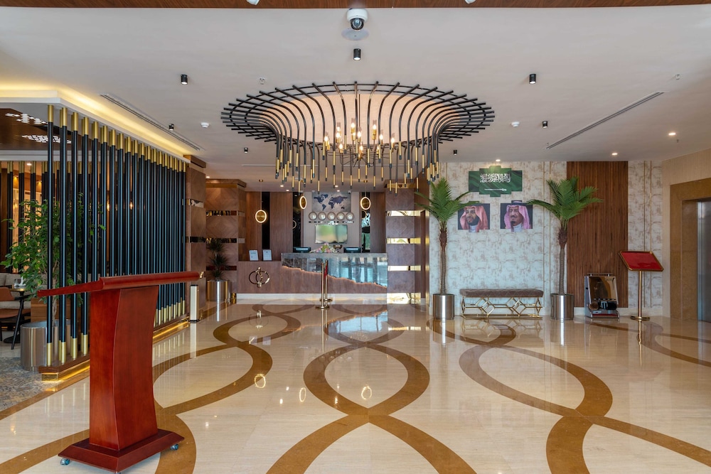 Lobby at Emerald hotel, JEDDAH