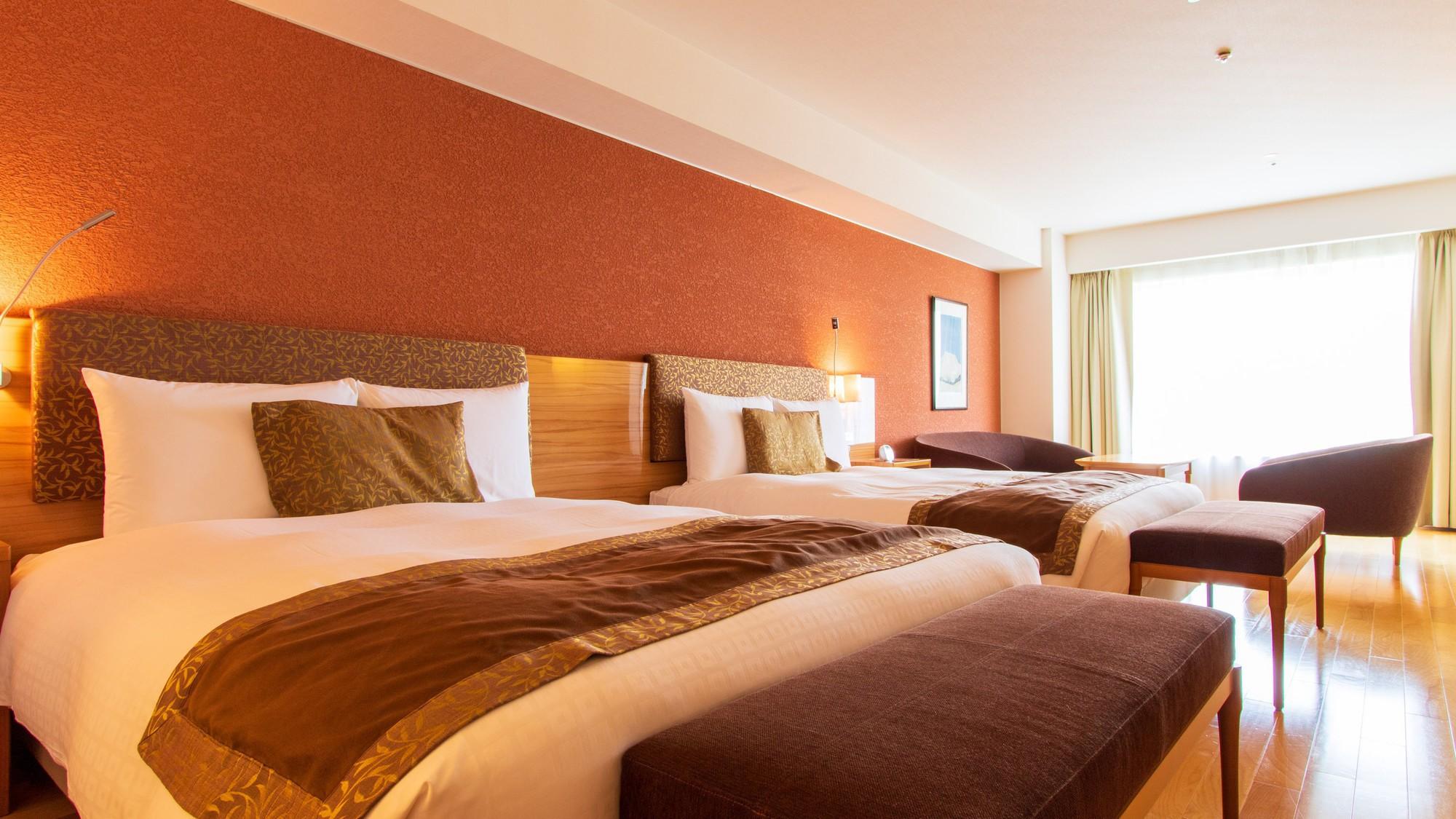 Standard, Twin Beds, Garden Side, Mountain View, Private Hot Spring Bath