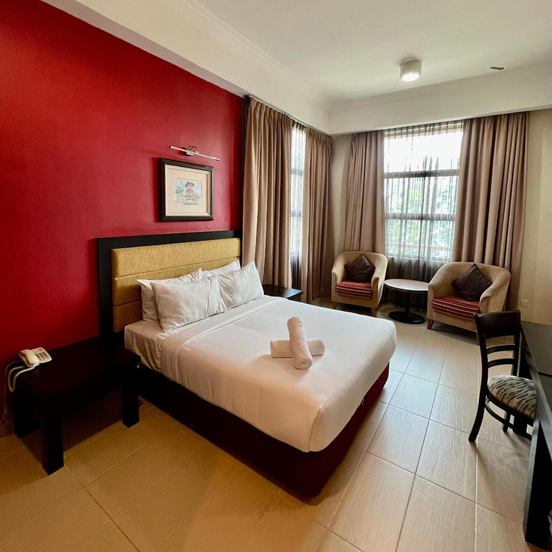 غرفة ديلوكس بسرير مزدوج، Pantai Puteri Hotel Malacca 4/10