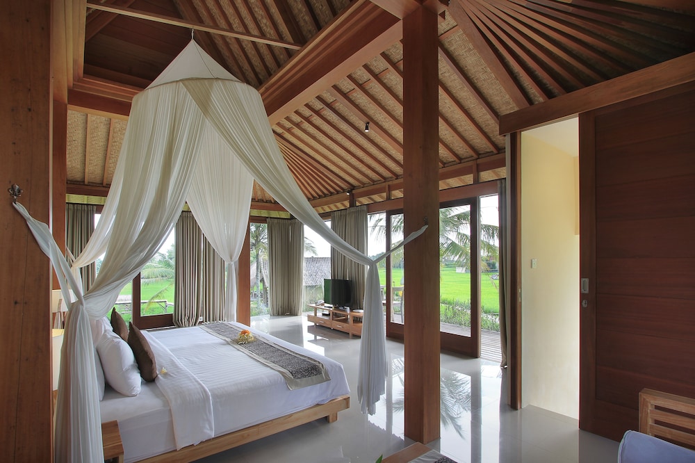 2 Bedrooms, Family, Villa, King and Twin Beds, Rice Field View، Kabinawa Ubud Villas and Cafe 7/9