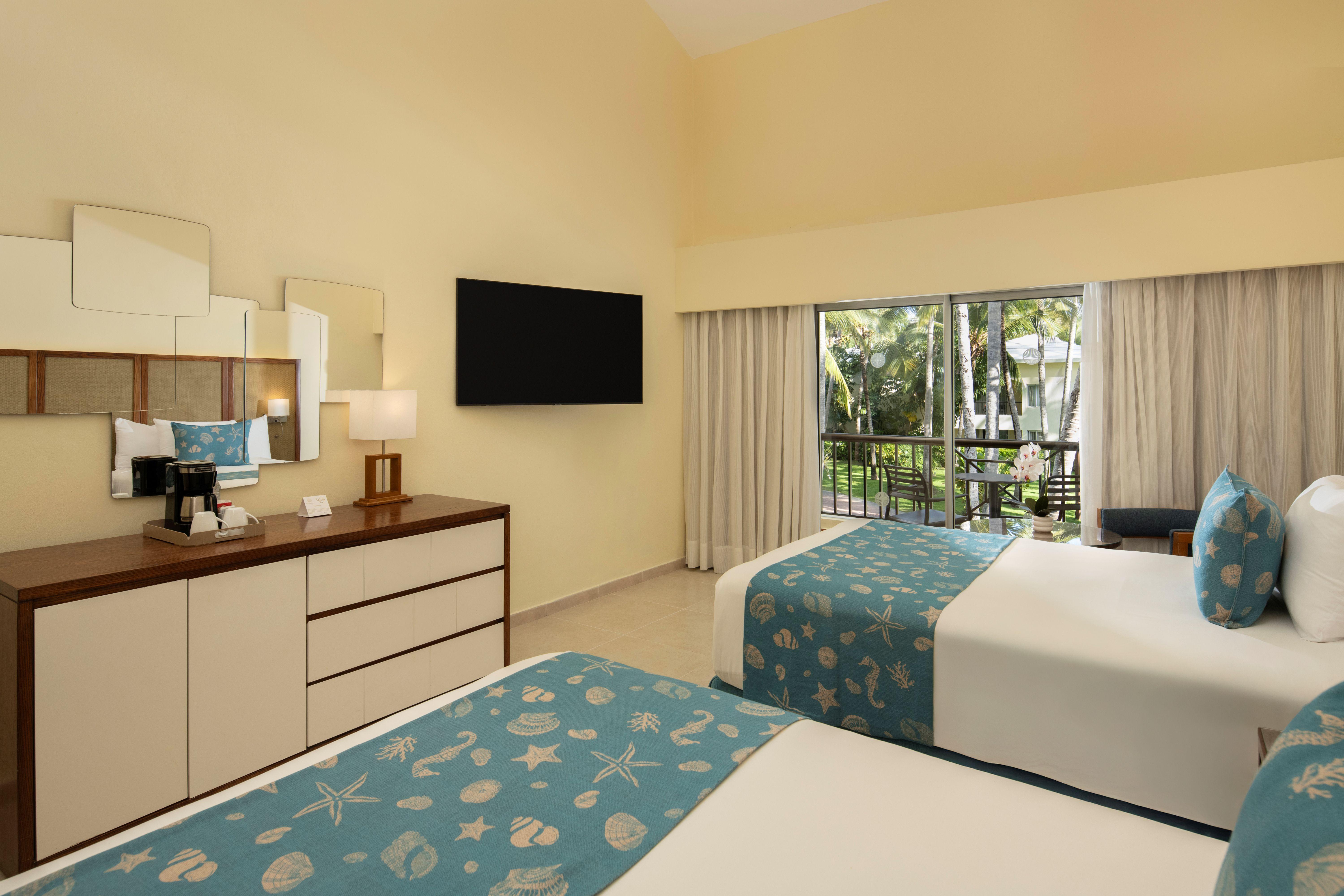 Room, Double Bed, Tropical View