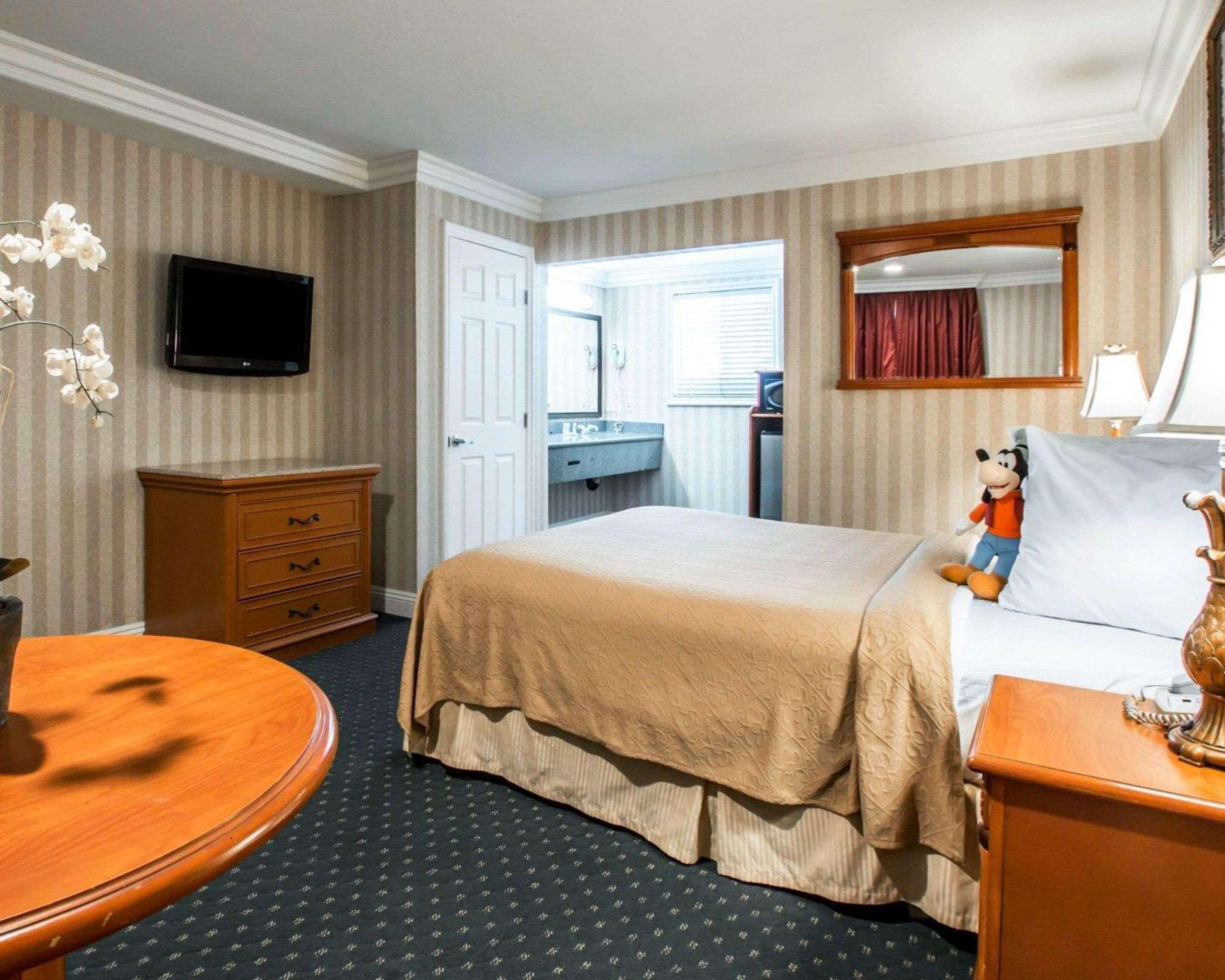 Room, Queen Bed, Quality Inn Suites Anaheim Maingate 6/7