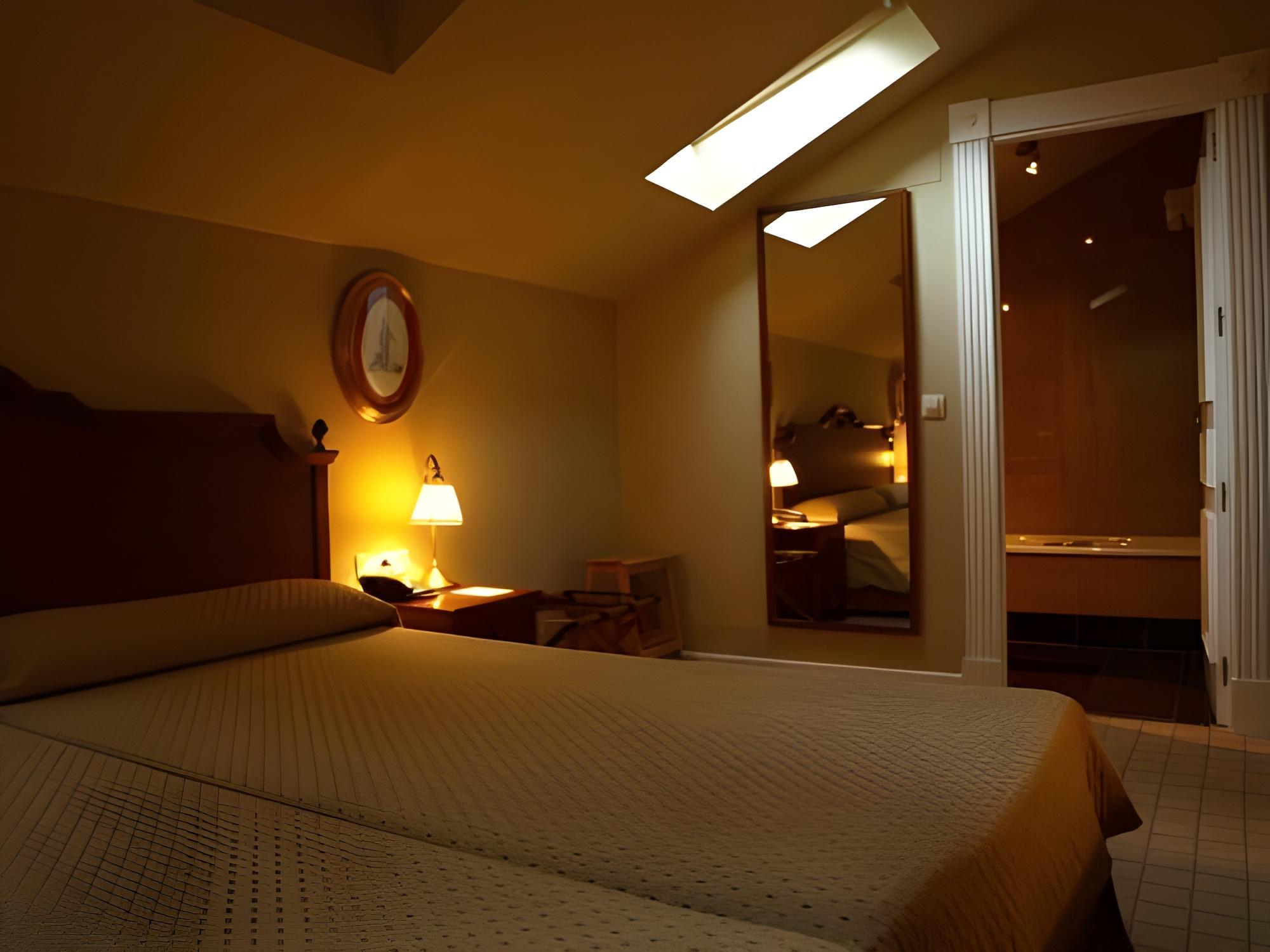 Room, Double Bed, Attic