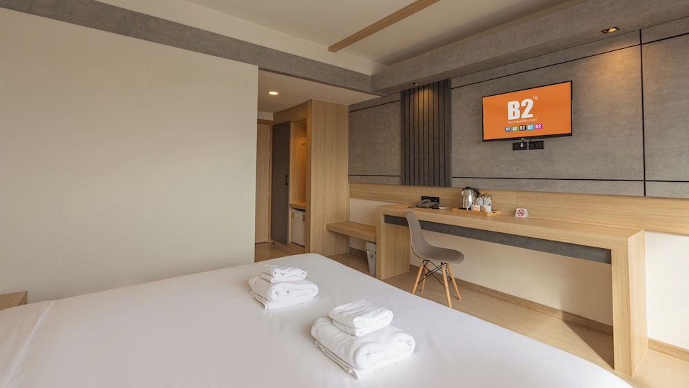غرفة بريميير ديلوكس بسرير مزدوج، B2 Surat Thani Boutique & Budget Hotel 2/3