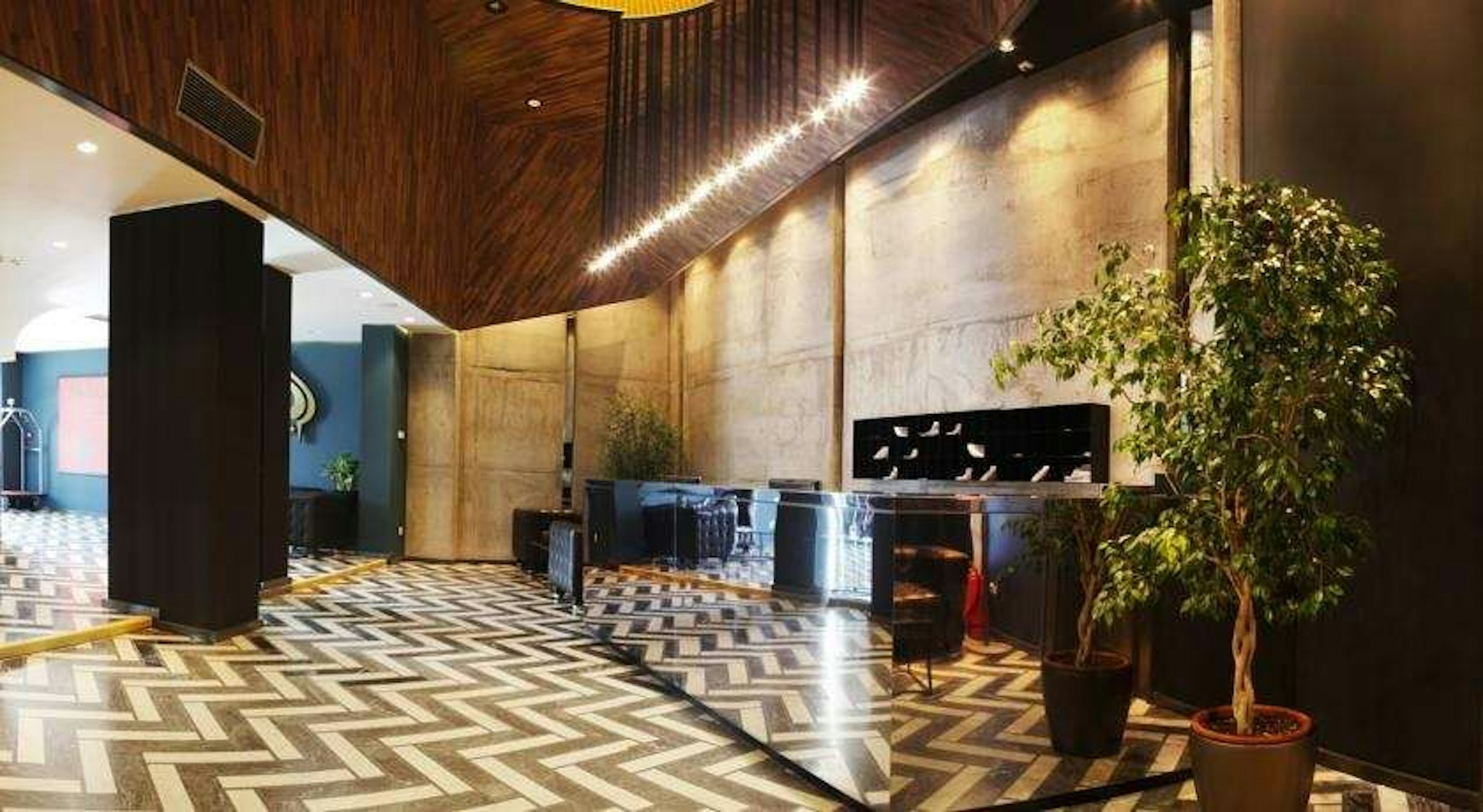 Lobby at Russia Hotel Skopje, SKOPJE