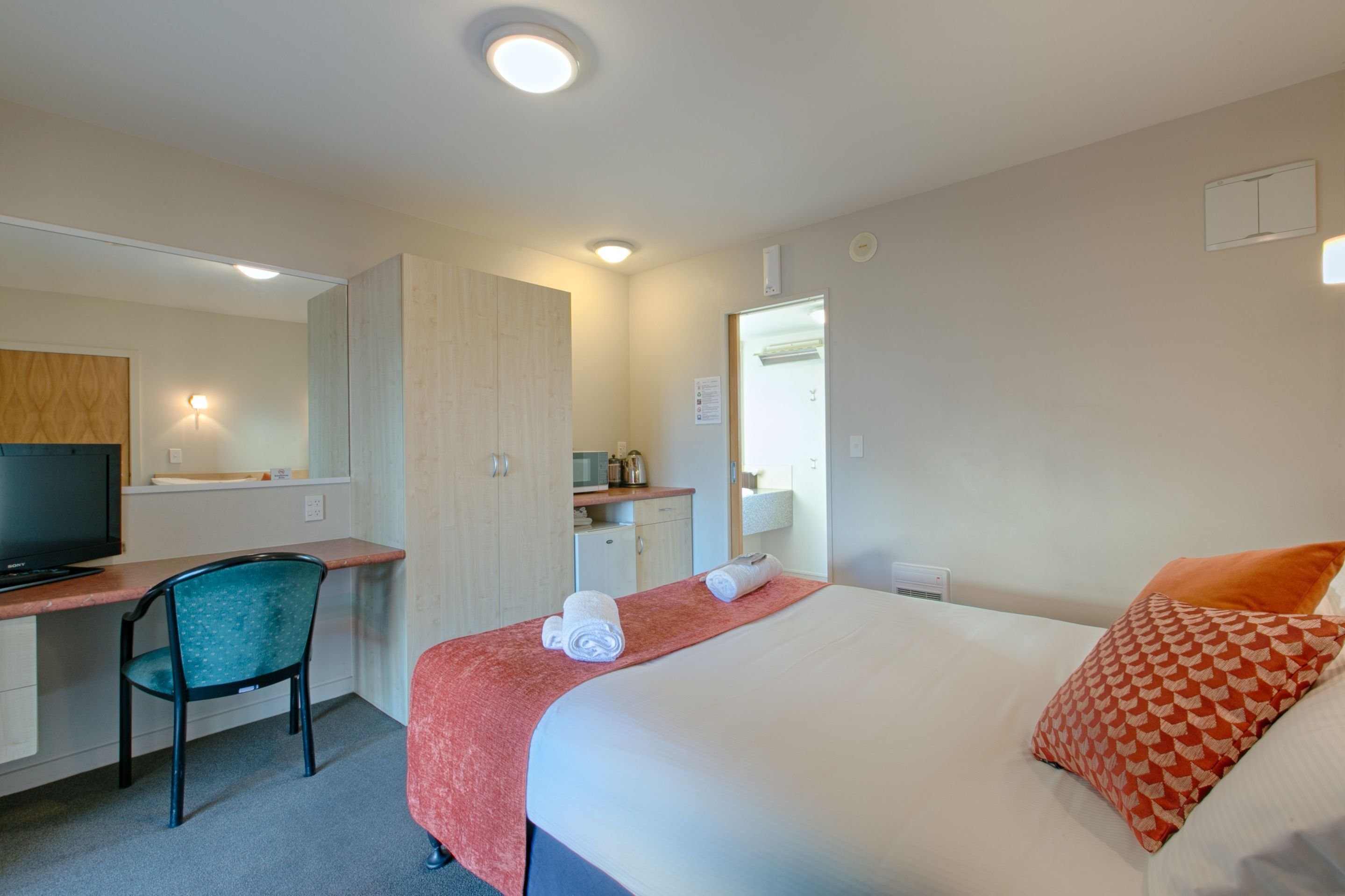 Compact, Studio, Queen Bed