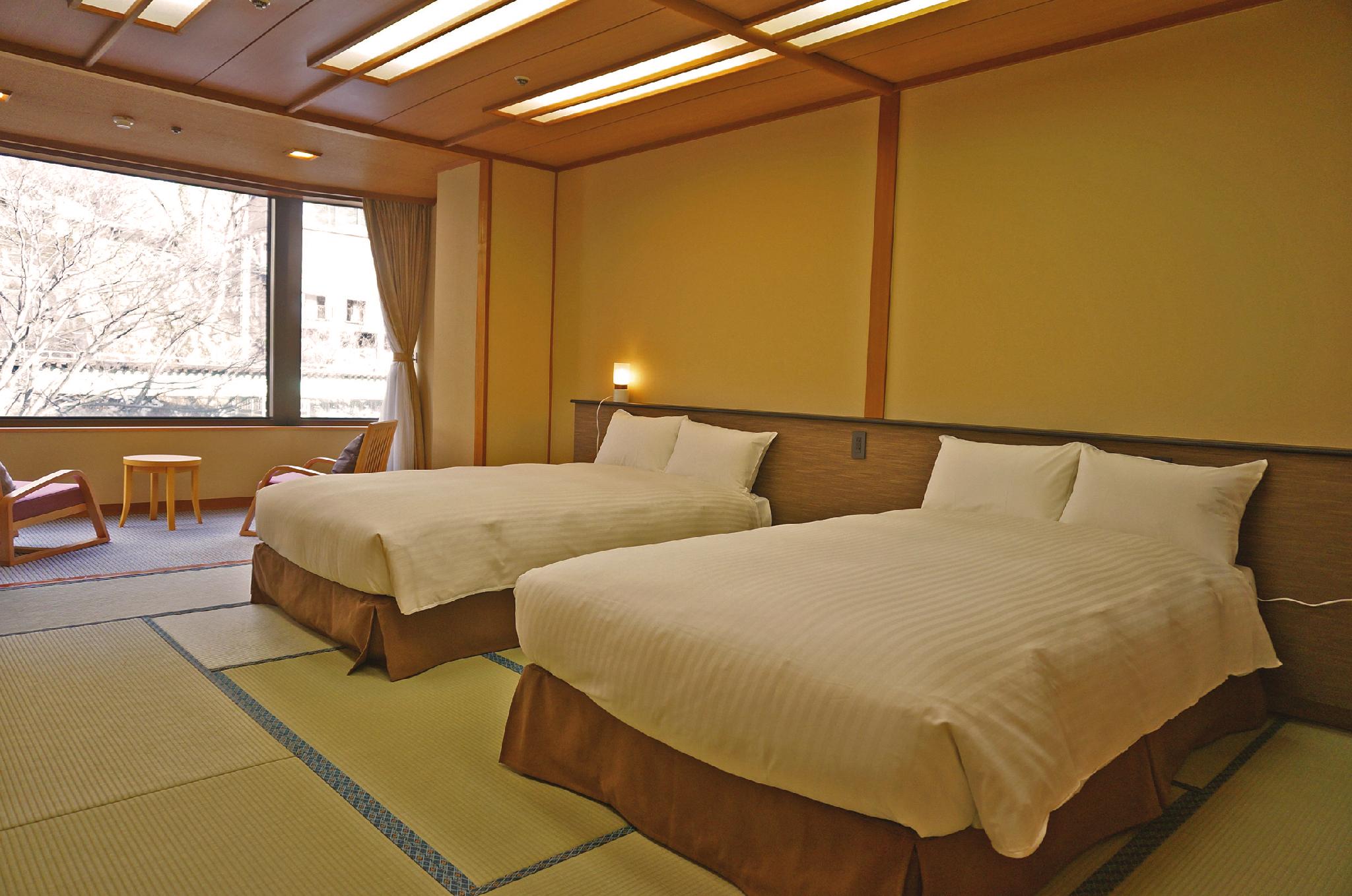 Japanese, Style, Modern, Twin Beds