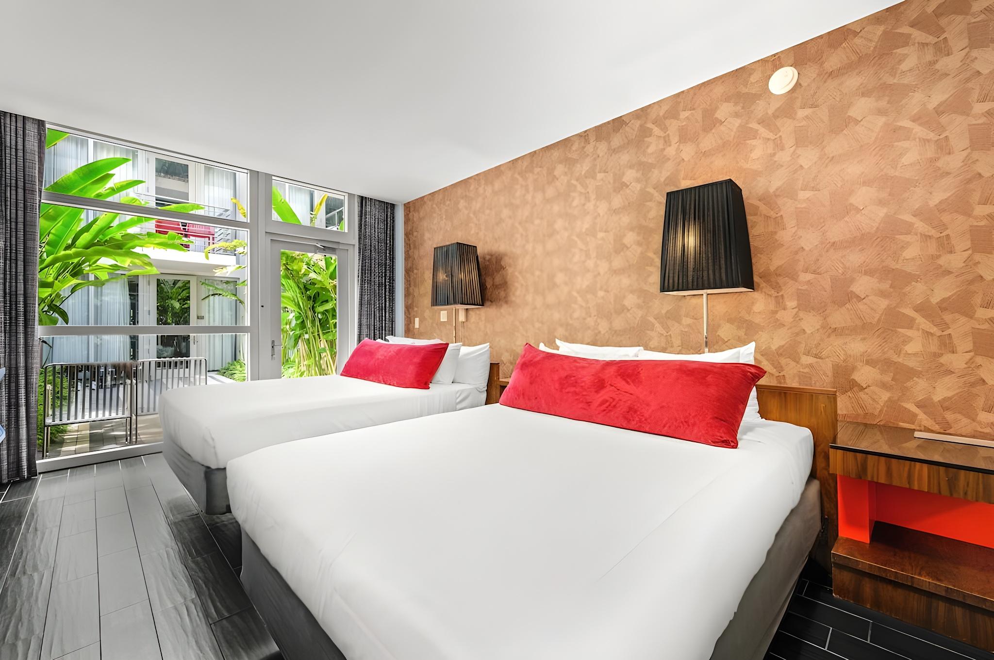 Garden, Deluxe, 2 Double Beds