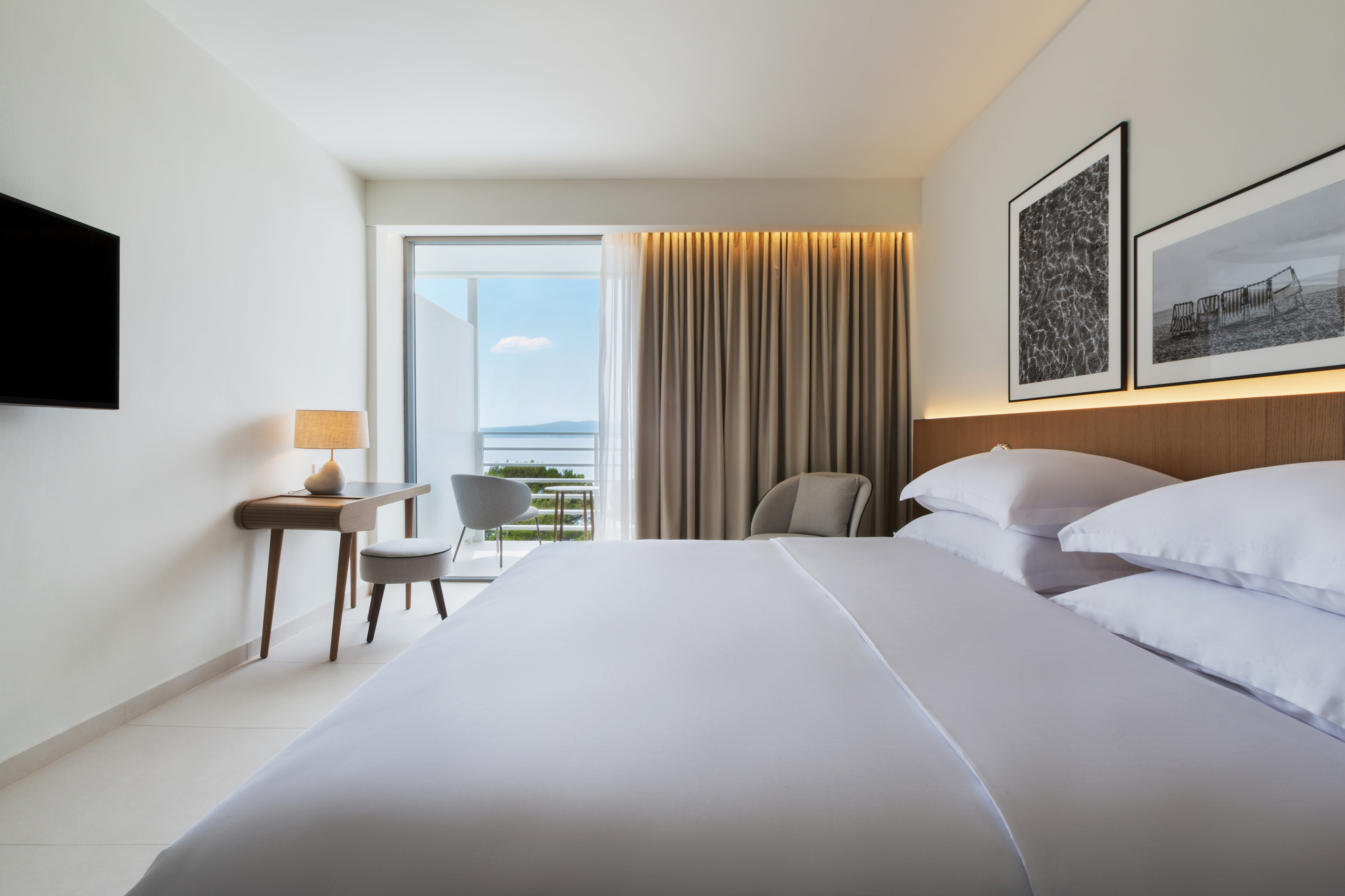 Standard, Single, Double Bed, Sea Side, Balcony